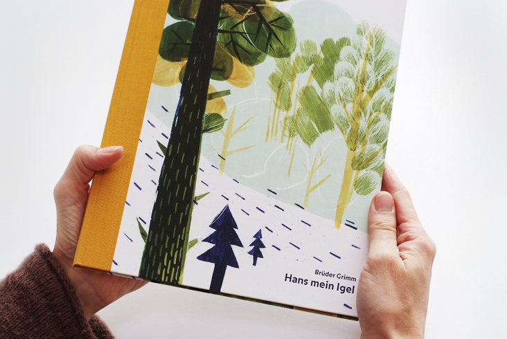 Hans mein IgelIllustrationen, Buchgestaltung