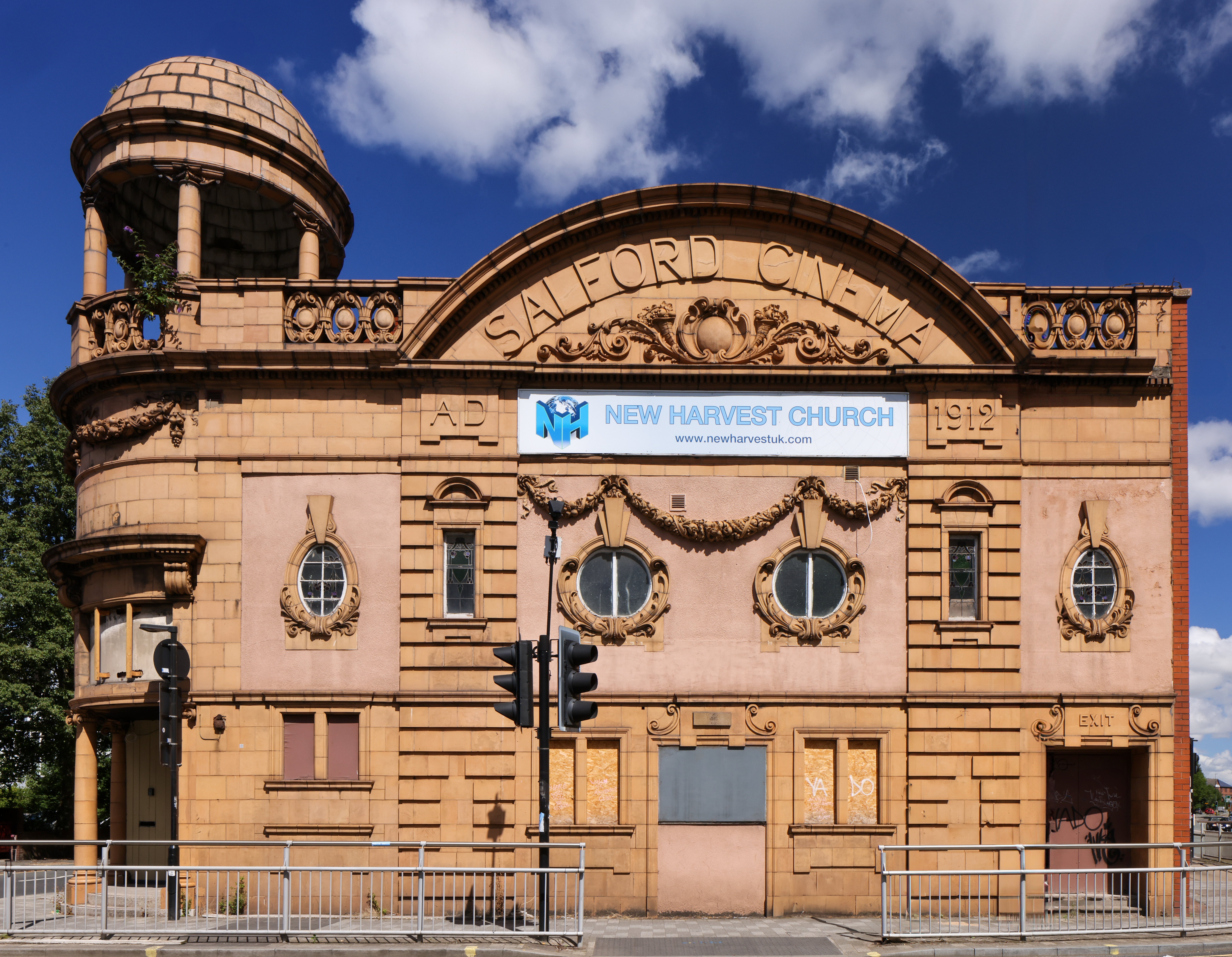 Manah Church, Travis and Mangnall - Former Salford Cinemaa, 1912, Salford, Greater Manchester 