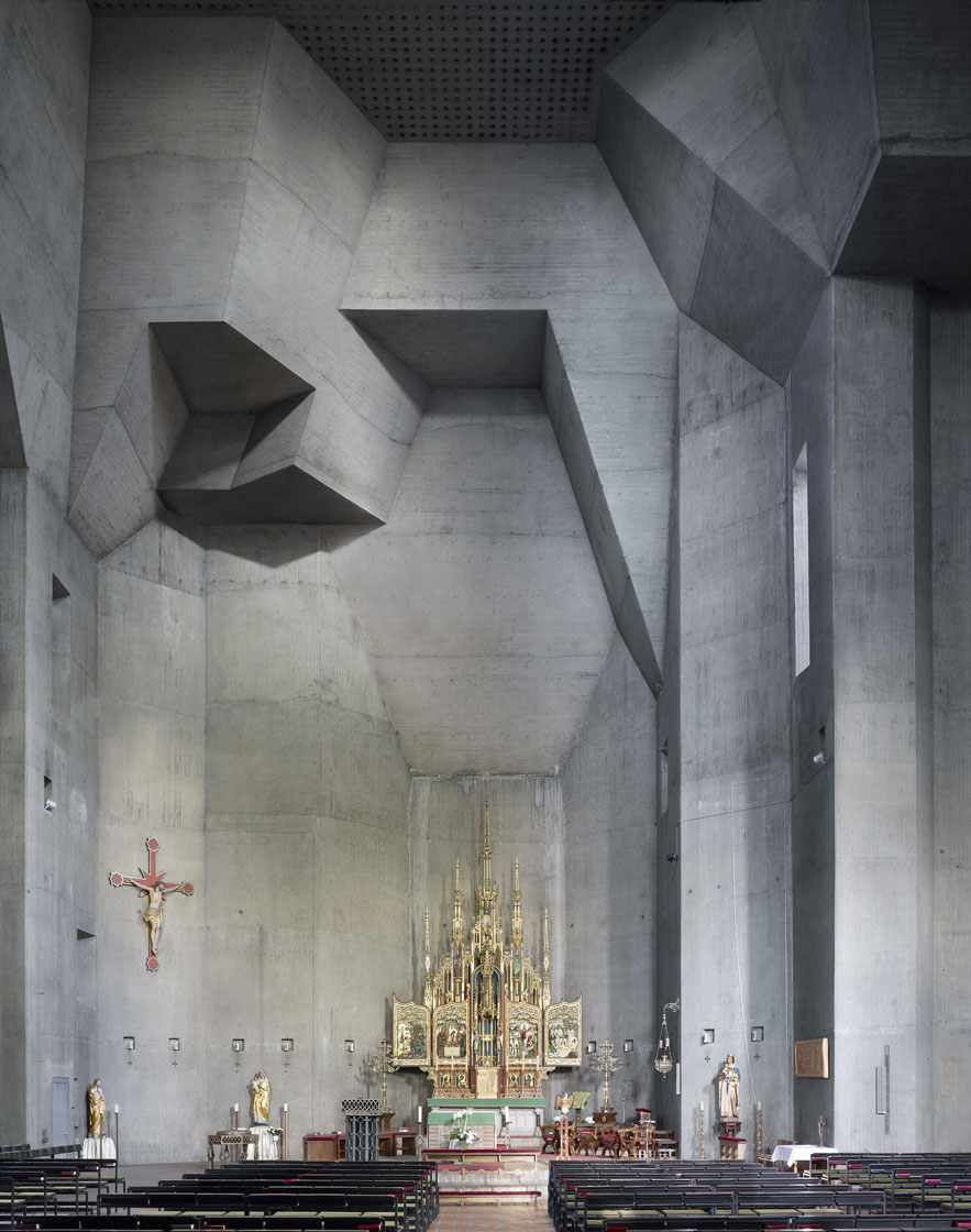 SAINT LUDWIG - GOTTFRIED BÖHM, 1970 - SAARELOUIS, GERMANY
