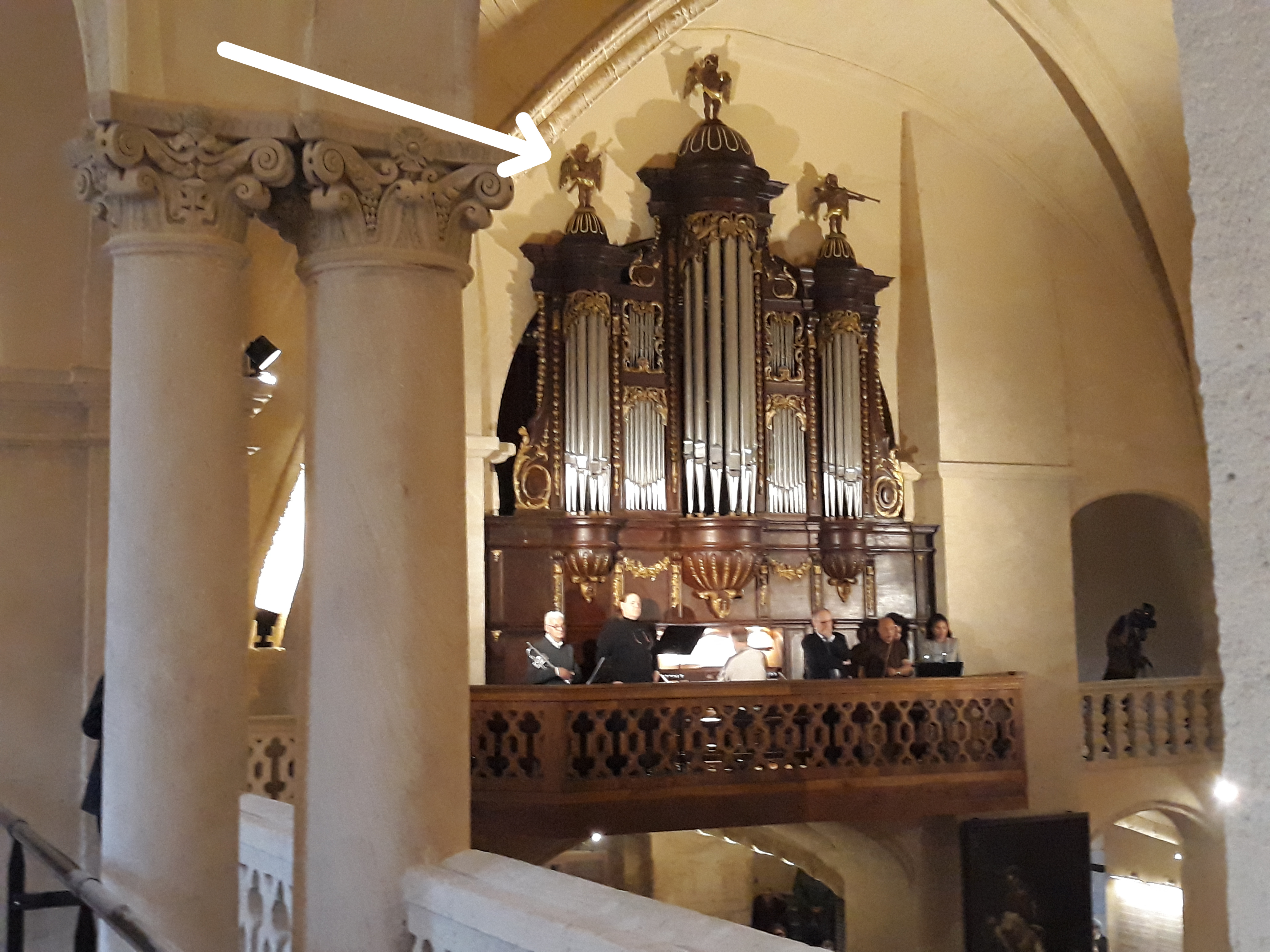 noyer, laiton | h. 75 cm