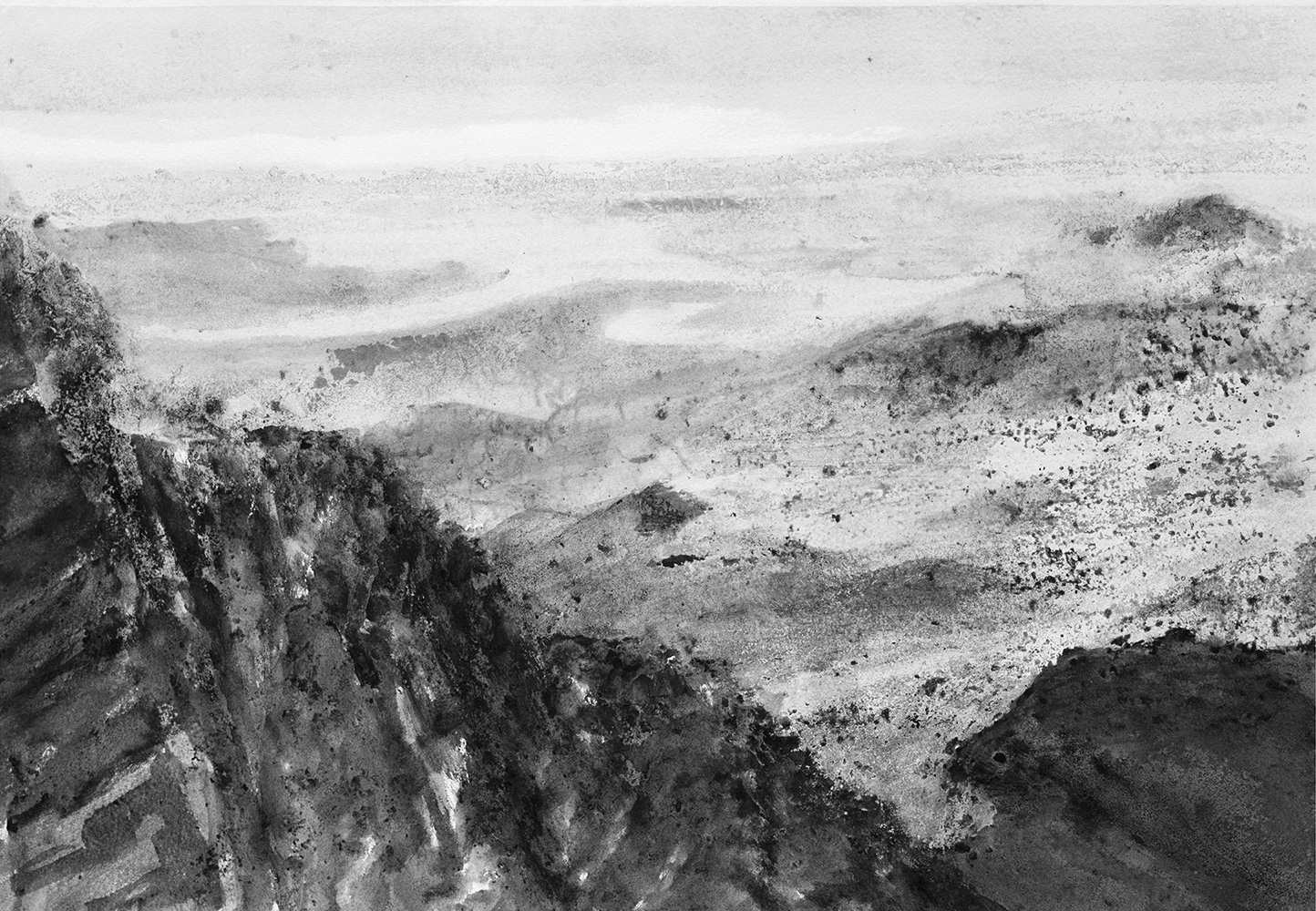 Lushan (X)gouache on paper36 x 51,5 cm, 2018