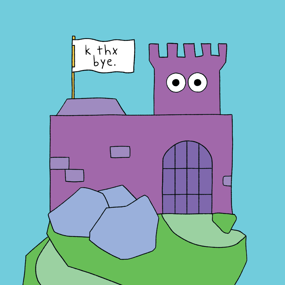 Healthy boundaries are okay.