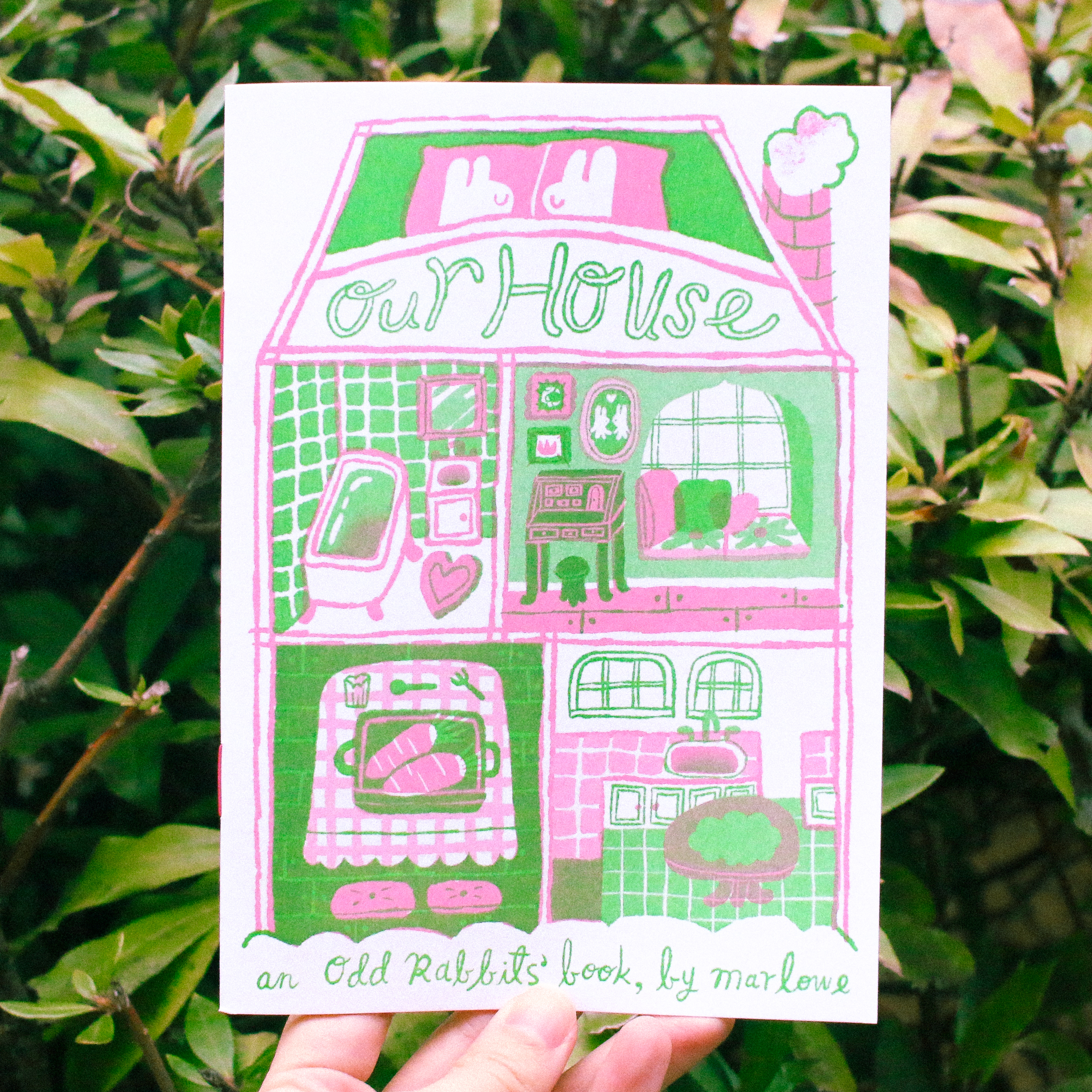 our house (risograph)