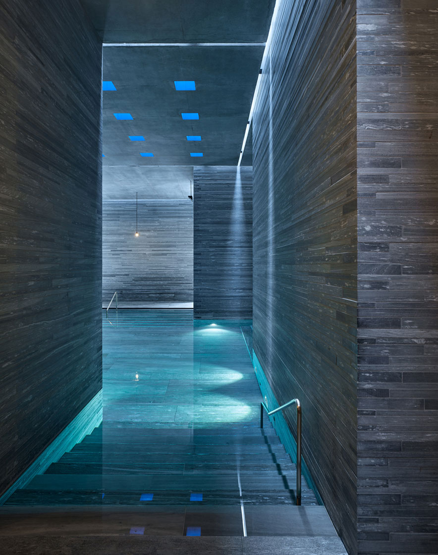 PETER ZUMTHOR - 7132 HOTEL - VALS, SWITZERLAND