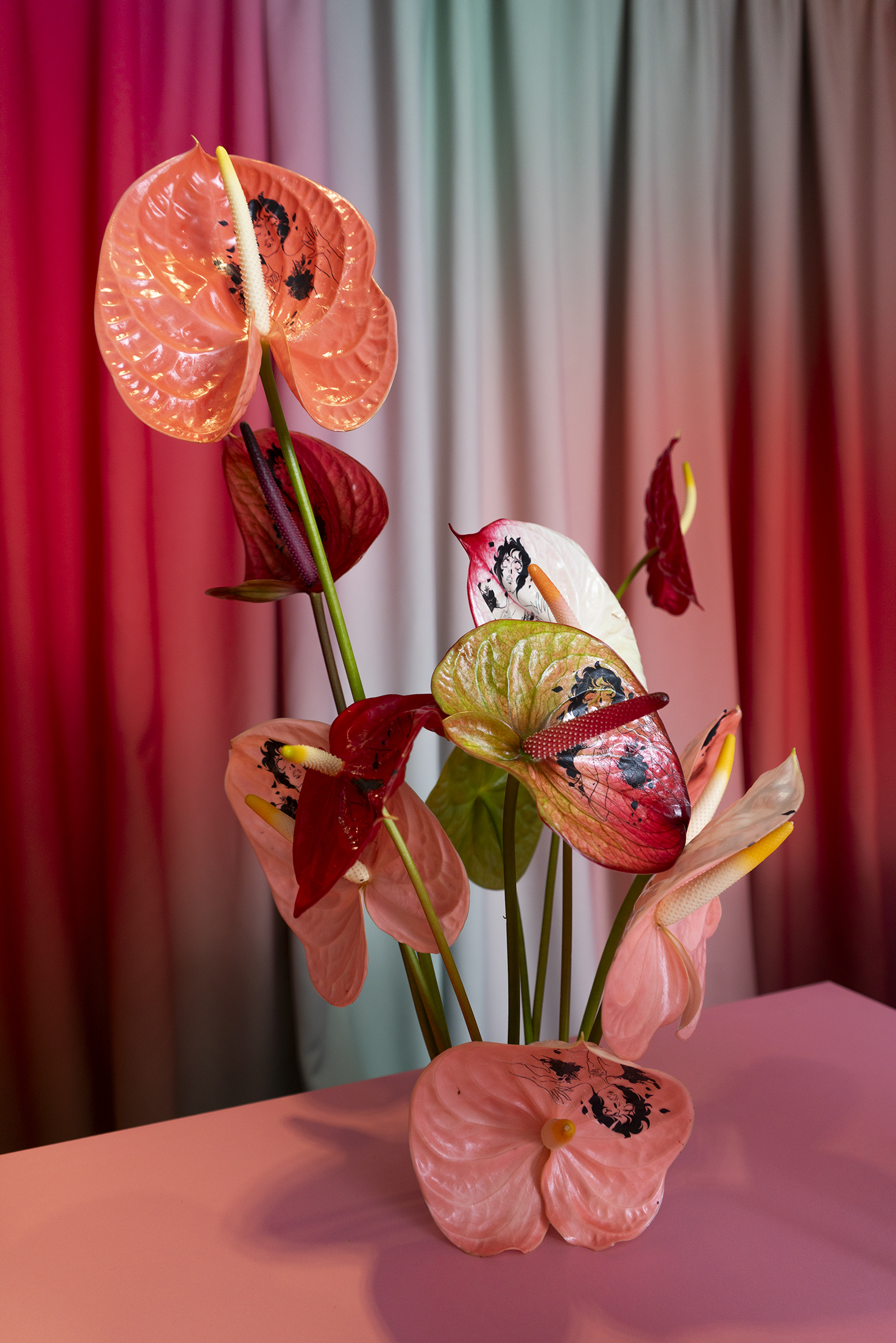 Fleurs Du Mal, solo show, Paris, 2024.