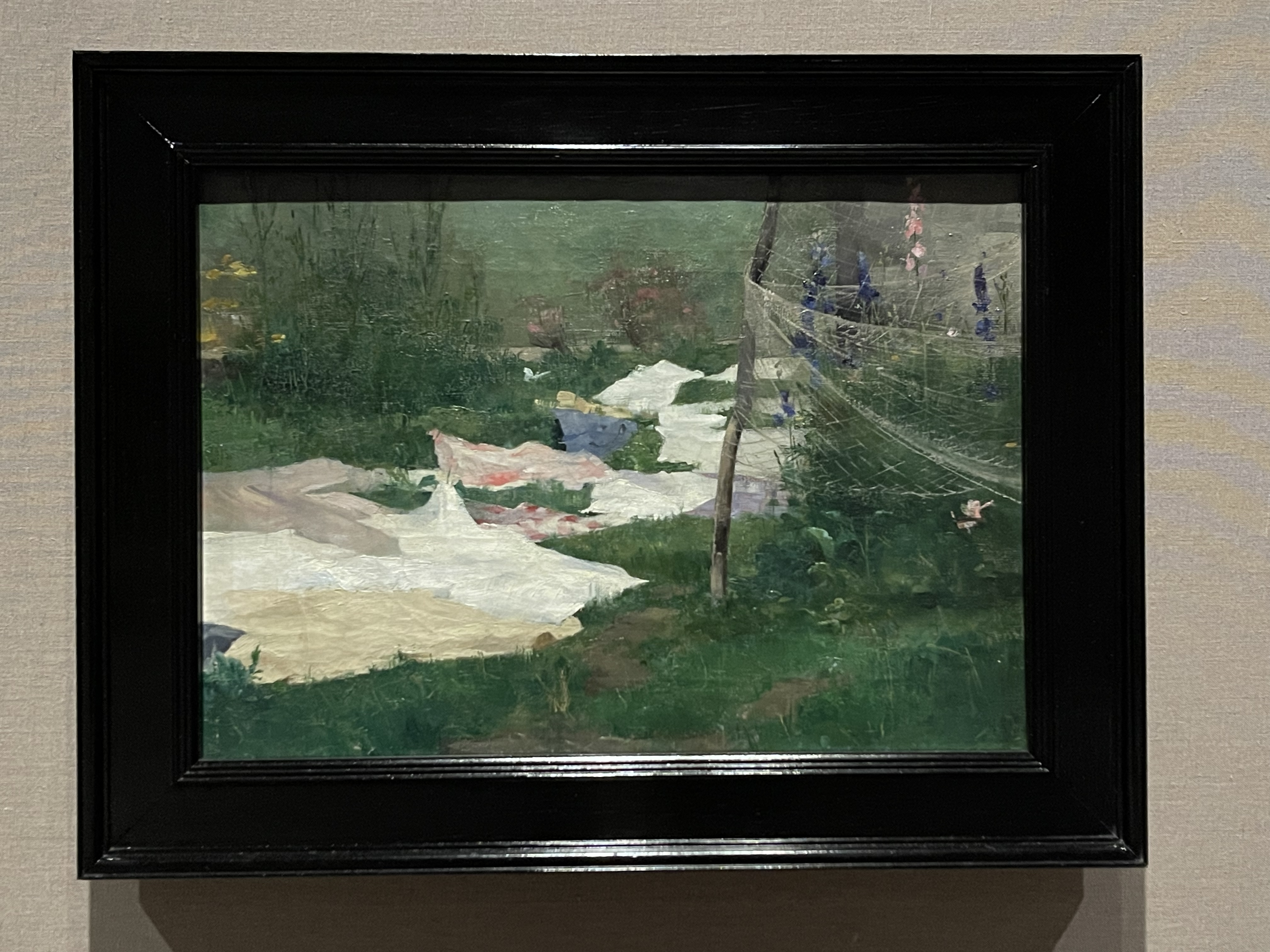 Clothes Drying, Helene Schjerfbeck