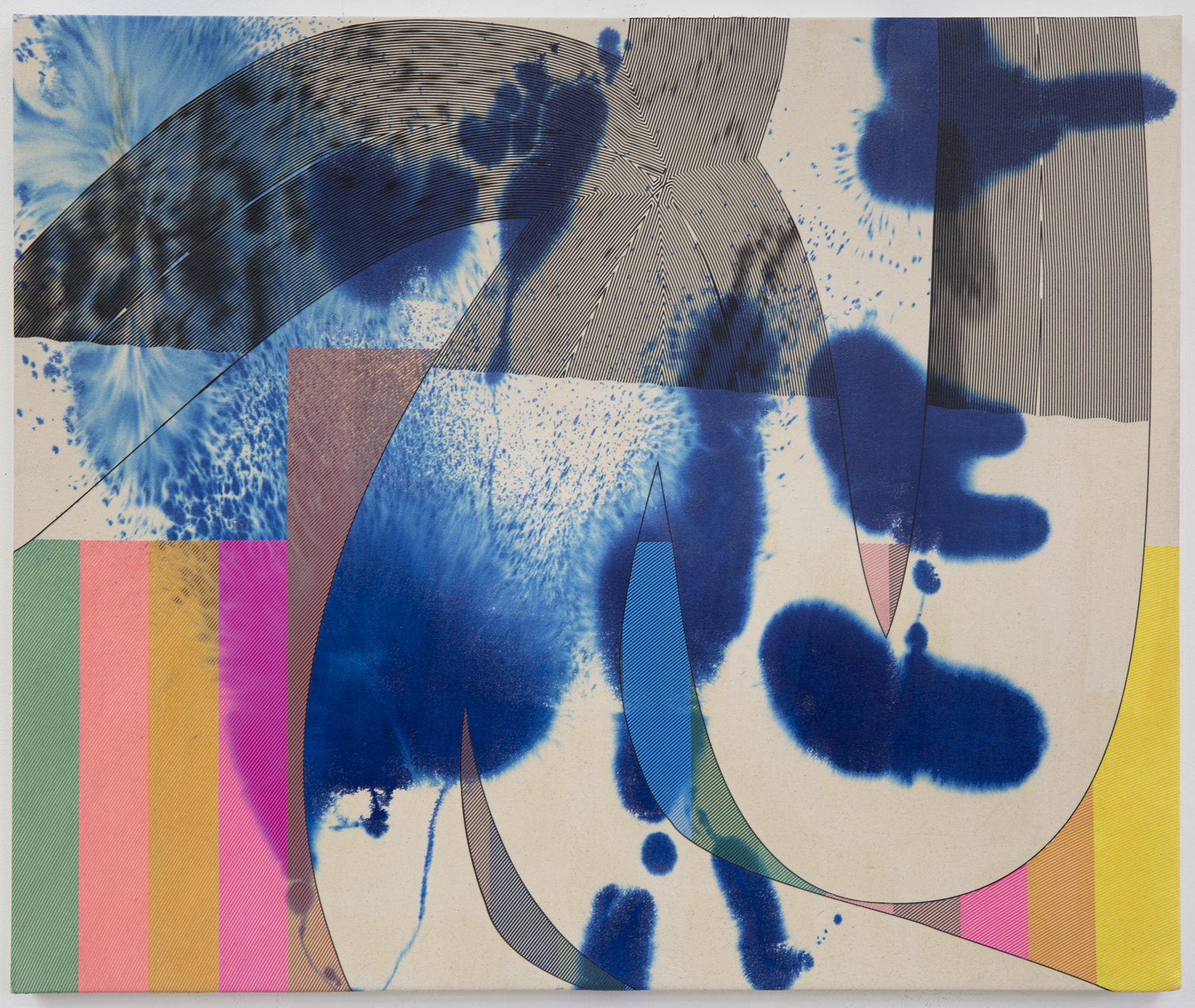 Alice Gallery 2021Bonzer Acrylic on Raw Canvas 125cm x 105cm