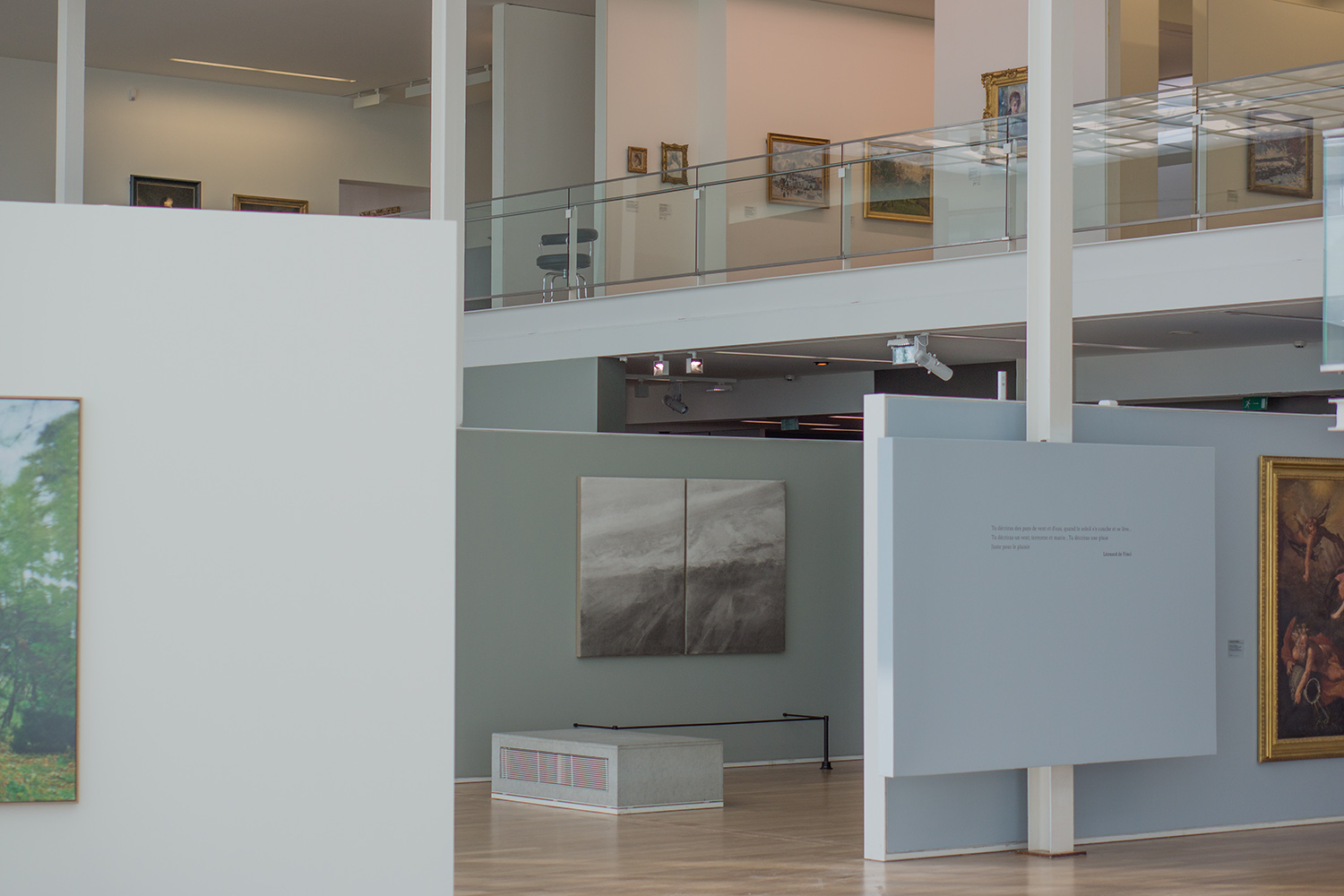 Le Vent. "Cela qui ne peut être peint"  [The Wind. "That which cannot be painted"], group exhibition, MuMa, Le Havre