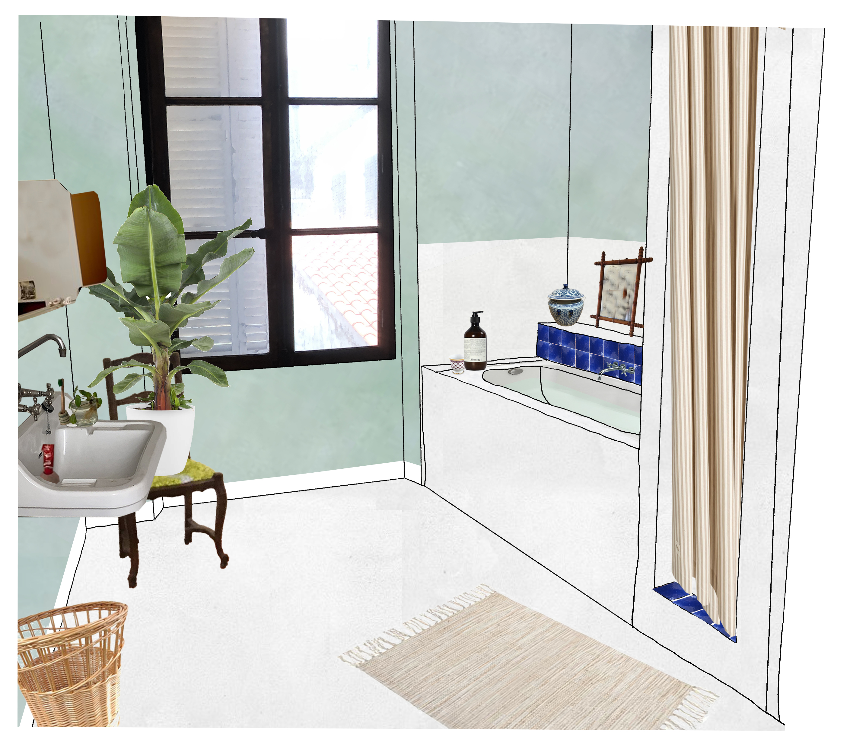 Design, Architecture, Architecture d'Intérieur, Archi d'intérieur, Designer, Marseille, Architecte, Alma Remion, Décoratrice, Décorateur, Archi, Illustration, Illustrateur, Illustratrice, Restaurant, Bar, Café, Commerce, ERP