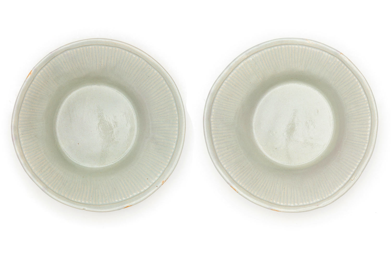 Iridescent plates, 12 August 2020, set of 6