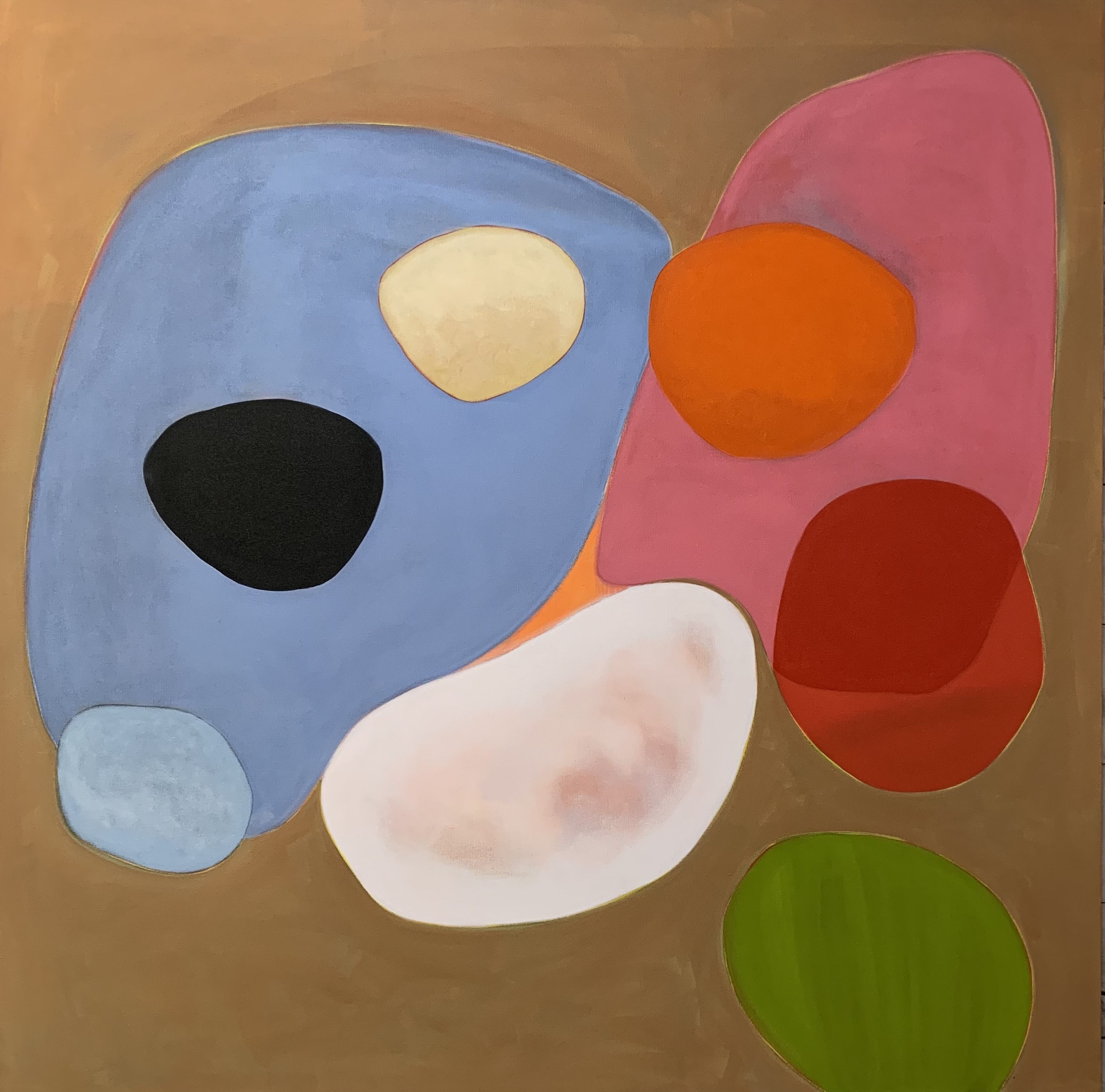 50" X 50", acrylic on canvas (68)