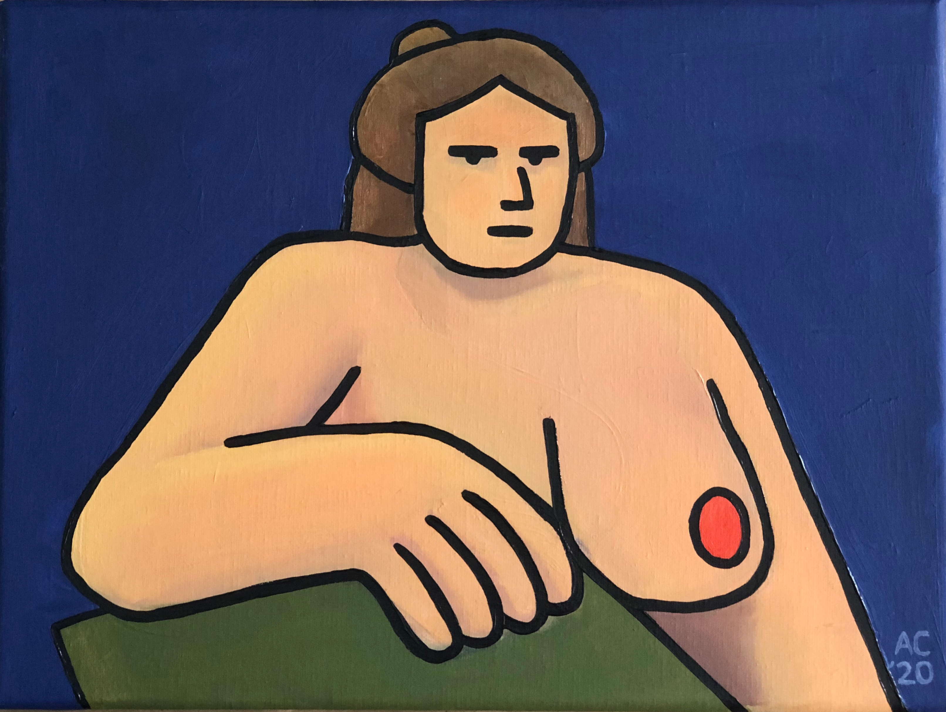 Untitled for Jon, 2020 Oil on canvas 30cm x 40cm - SOLD