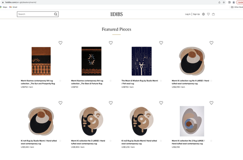 August 2023 - Marmi Rugs now AVAILABLE ON 1stDibs