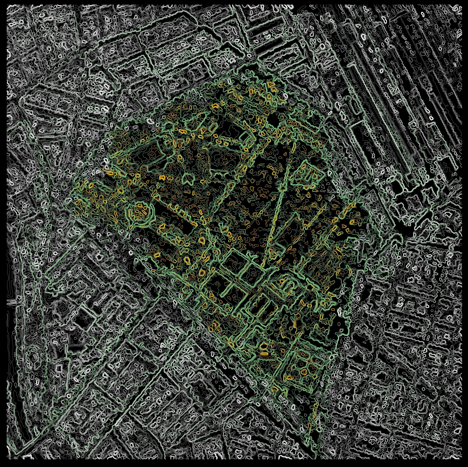 Urban Dissolve, Drawing