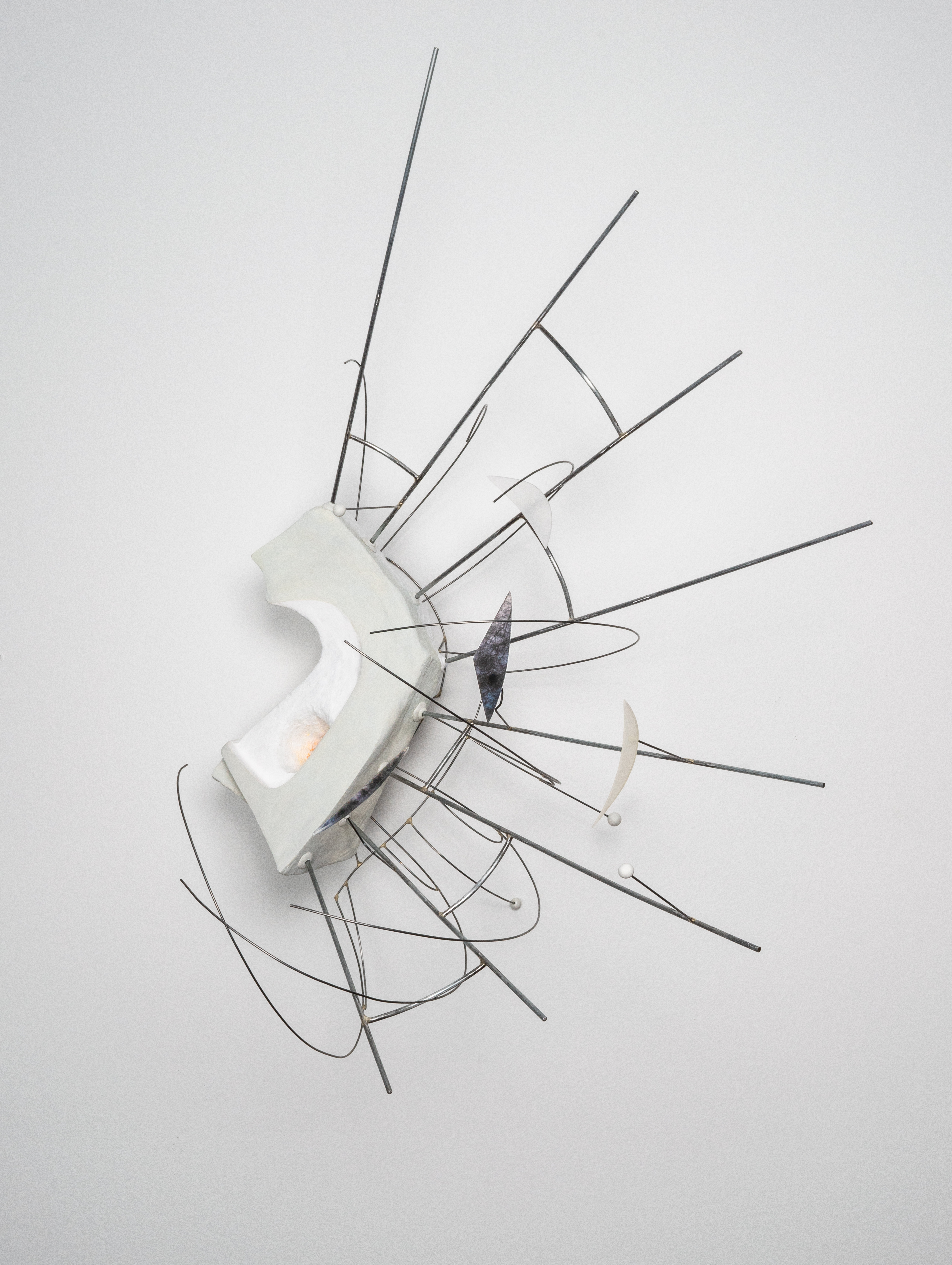 Tip of the Tongue, 2025, Mixed Media, 31 x 19 x 25 inches