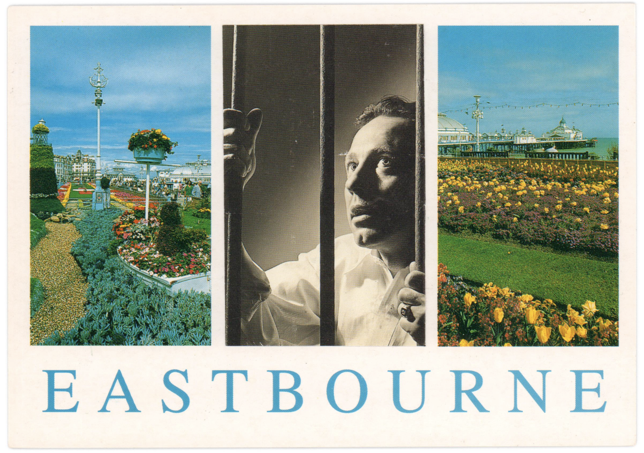 Eastbourne, 2017, collage, 14 x 9 cm