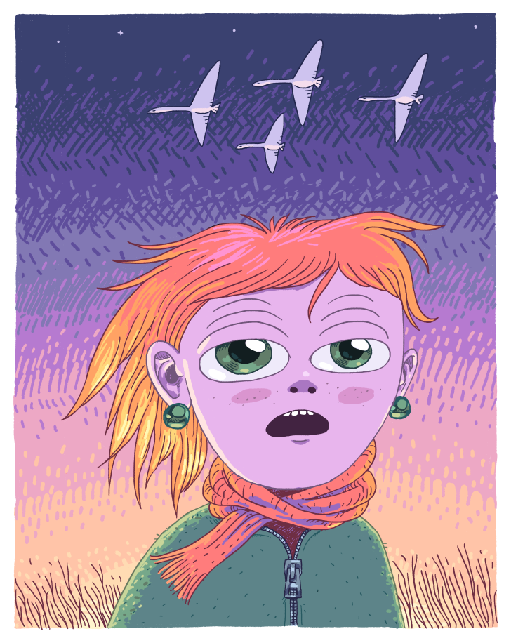 Calendar illustration 2025