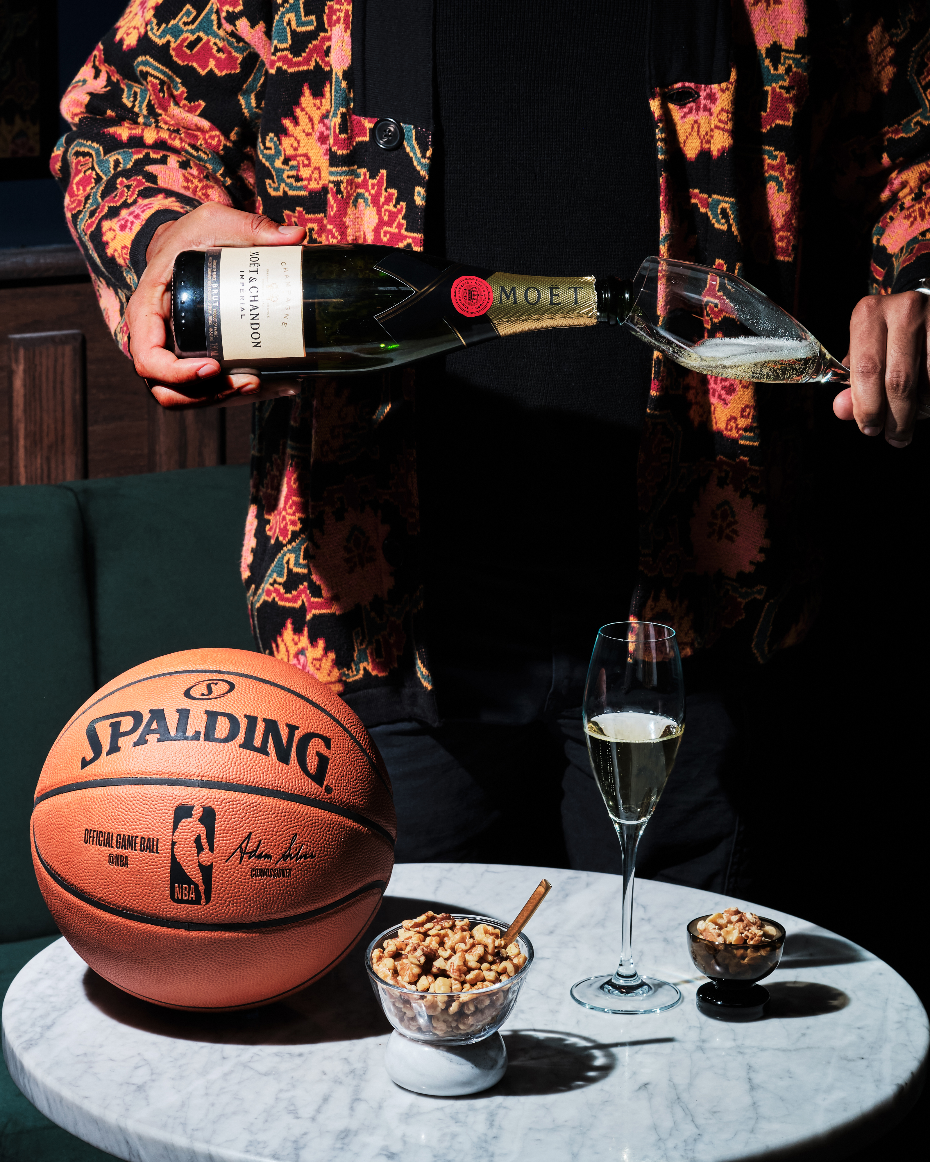 Moët & Chandon, the Official Champagne of the NBA