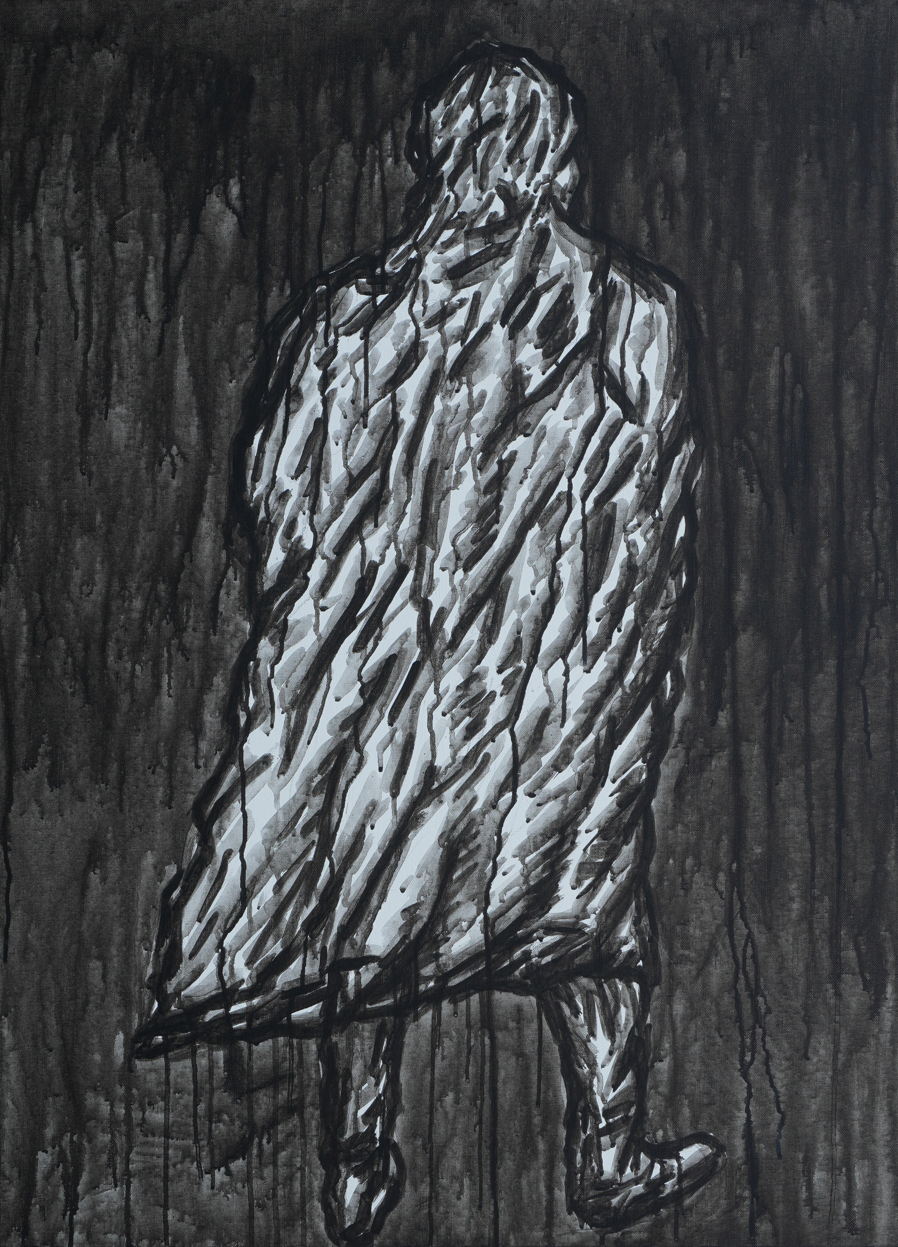 혼란속의 형제들 Brothers in chaos_acrylic on canvas_ 90.9x65.1cm_2021