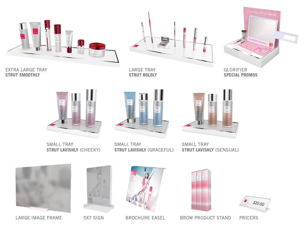 Fixture Package Redesign for European Wax Center