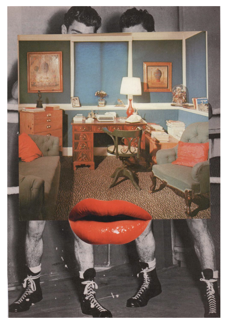 Untitled, 2017, photomontage, 20 x 28 cm (w/ Karl Russell Vickers)