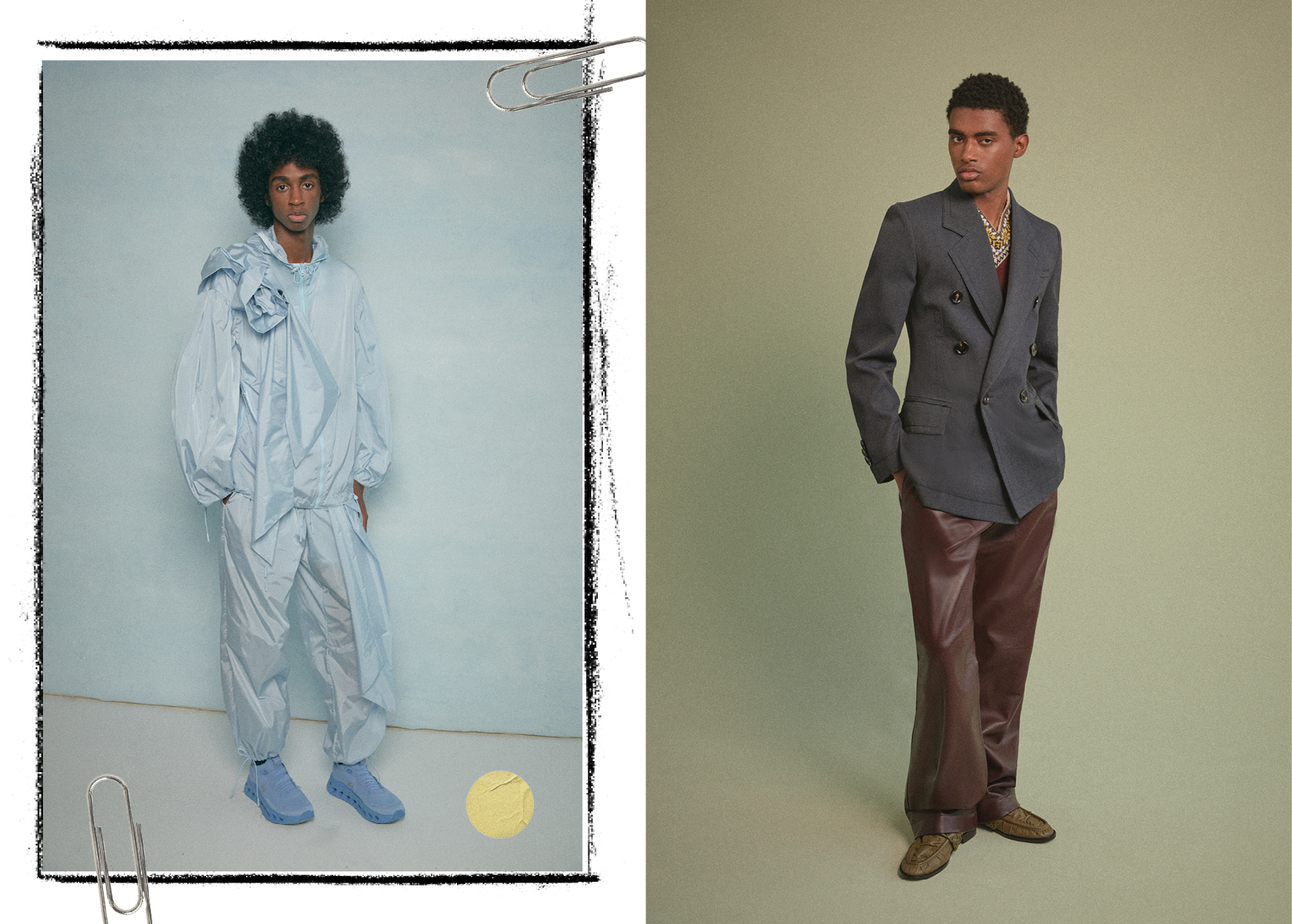 Men's Designer Spring 2024 Chapter 1 photographed by Jessica Madavo styled by Matt Holmes