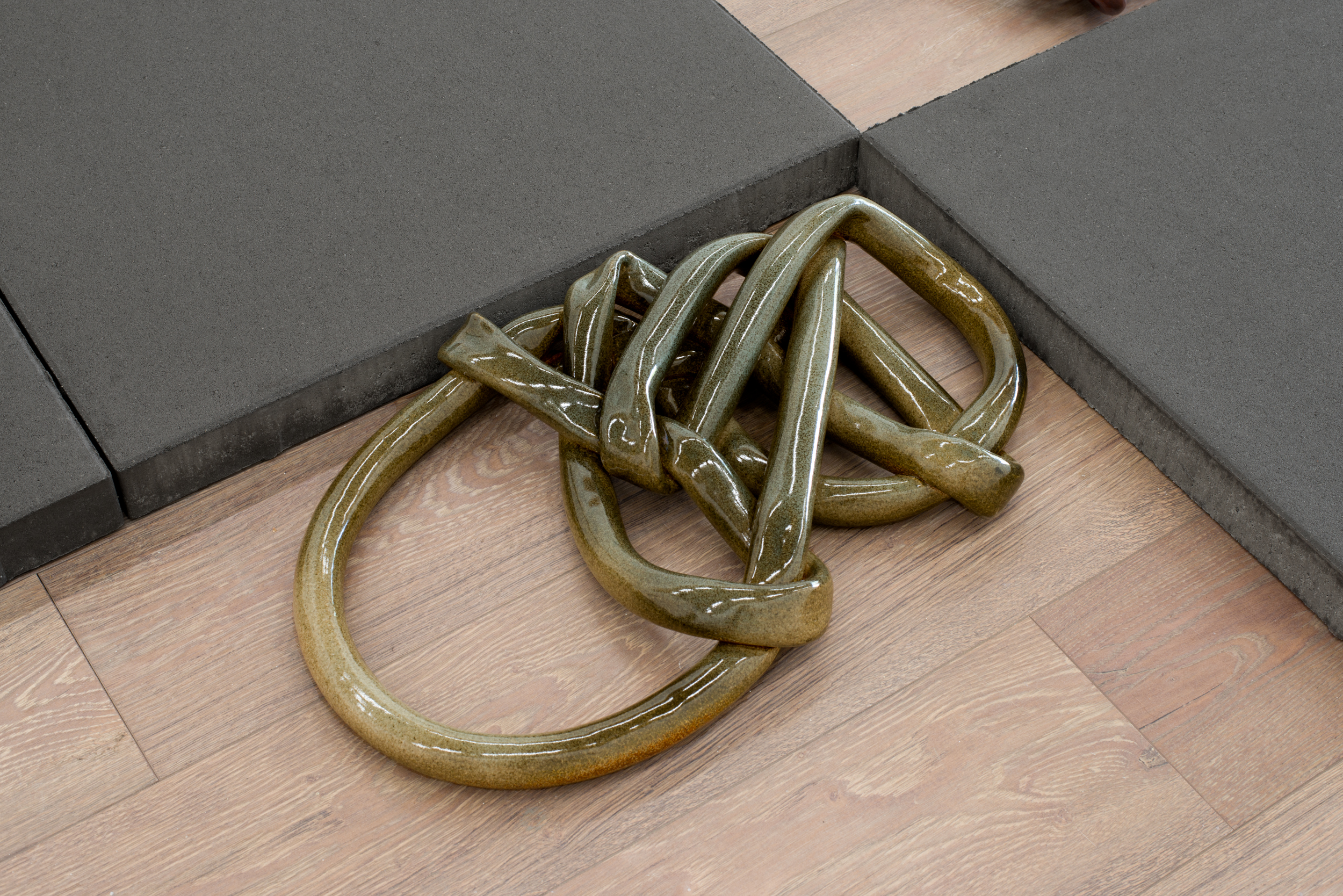 Nicole Ondre, 10₁₀₂ 2023, 22”x 13.5”x 4”. Glazed ceramic.