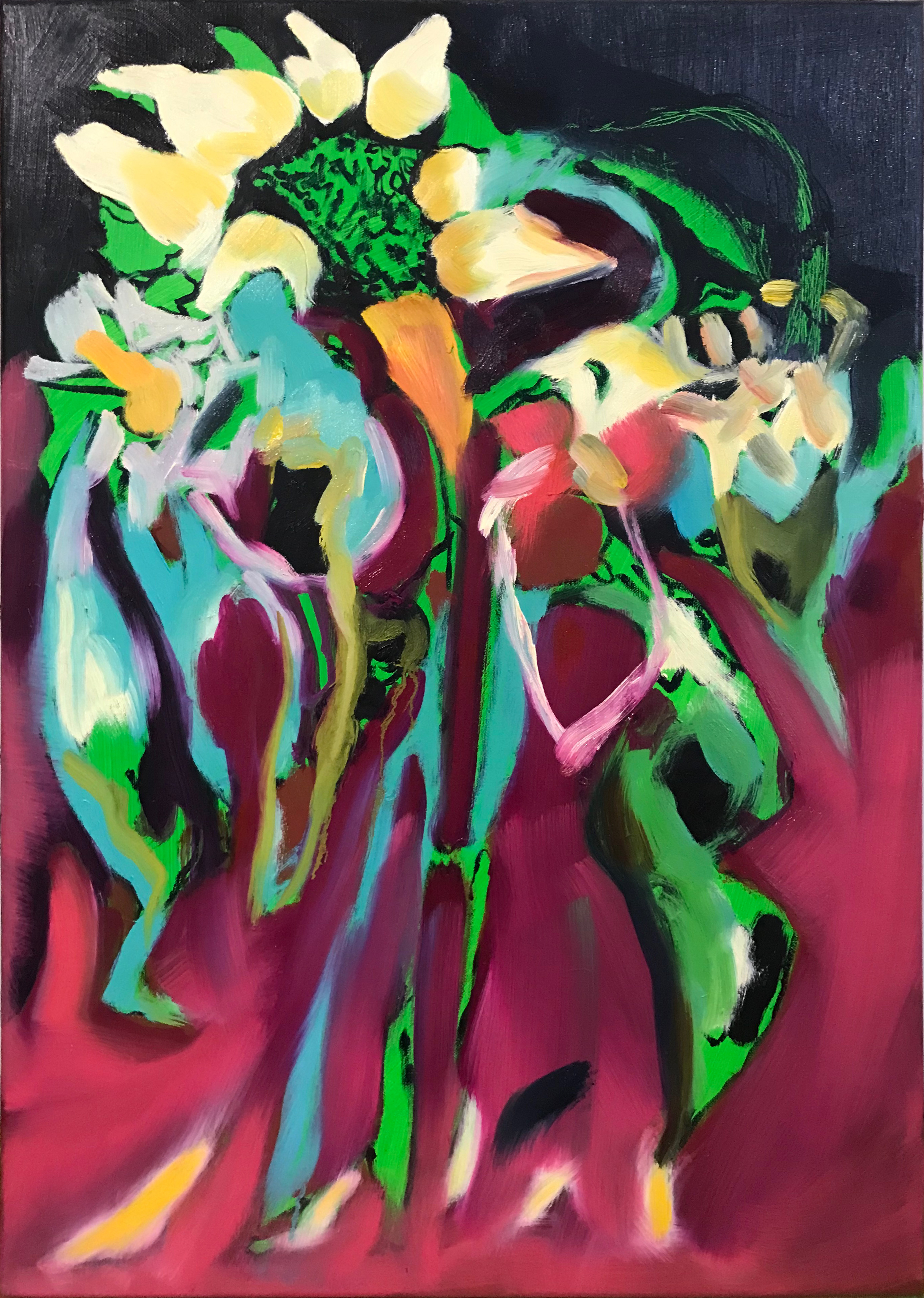 Feathered, 2022Oil on linen27 1/2 x 19 3/5 in.70 x 50 cm