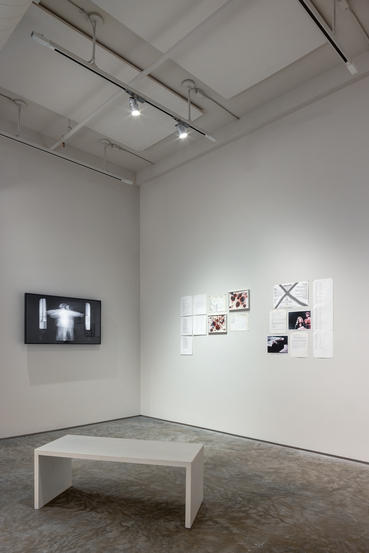 Installation view, I AM NOT A PHOTOGRAPH: Robert Blake Memorial Exhibition, curated by Marina Berio and Martín Weber. Photo by Rafael Gamo.