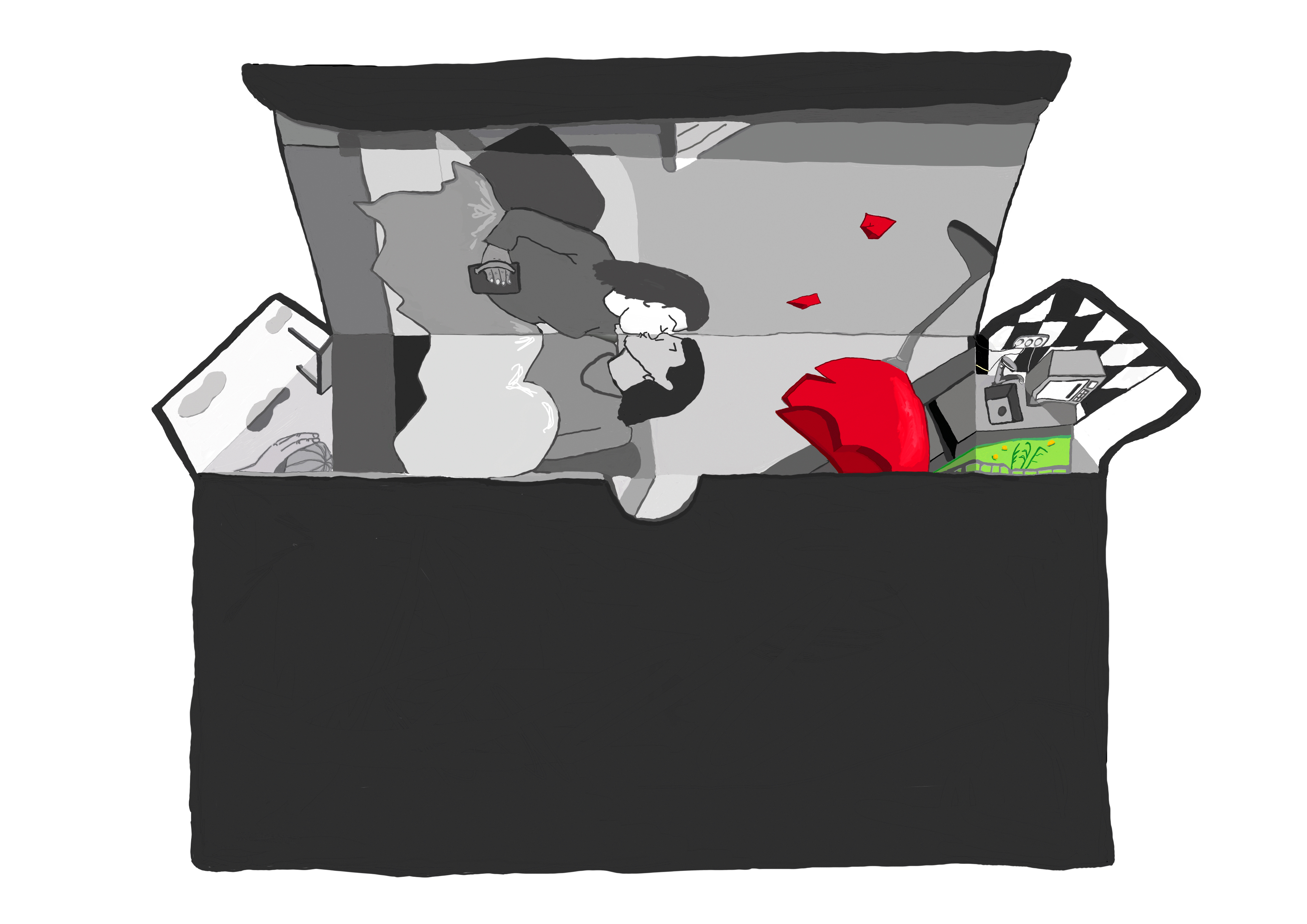 #2 Ilustrations for Haaretz Pride Magazine 2023