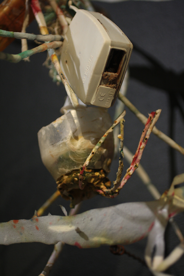 Runoff 2014 (details), as part of group exhibition at AEAF curated by André Lawrence 135th Meridian East.