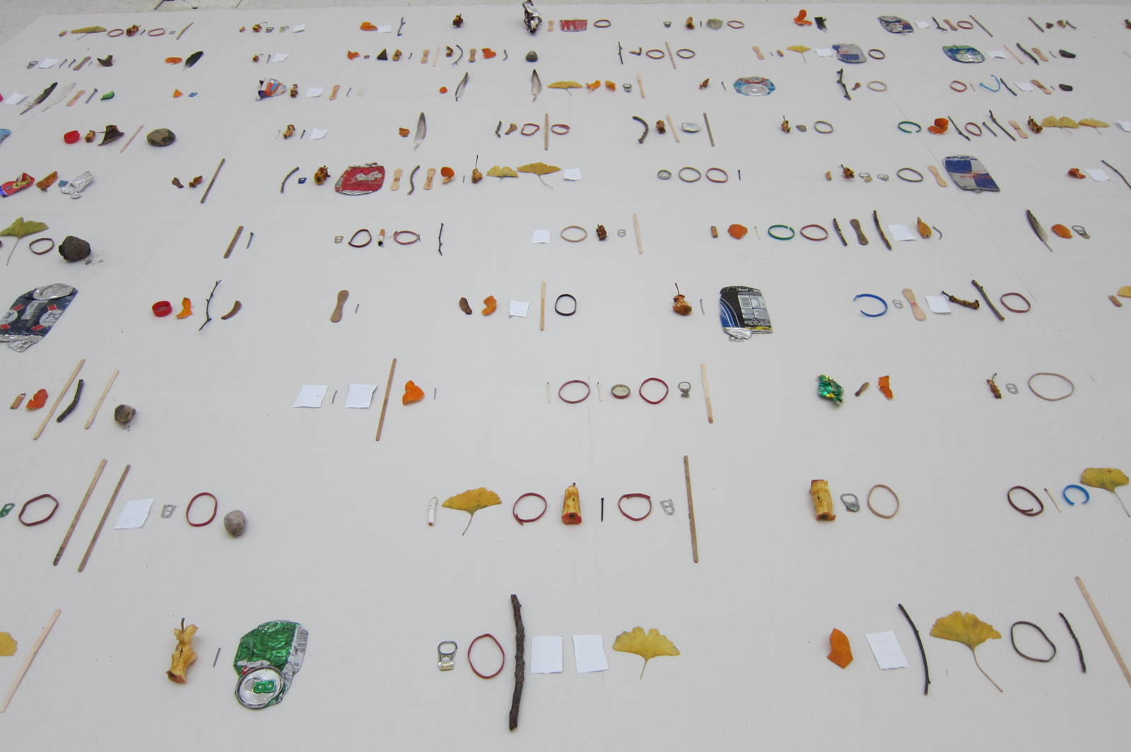 Cleaner's Union declaration; installation view