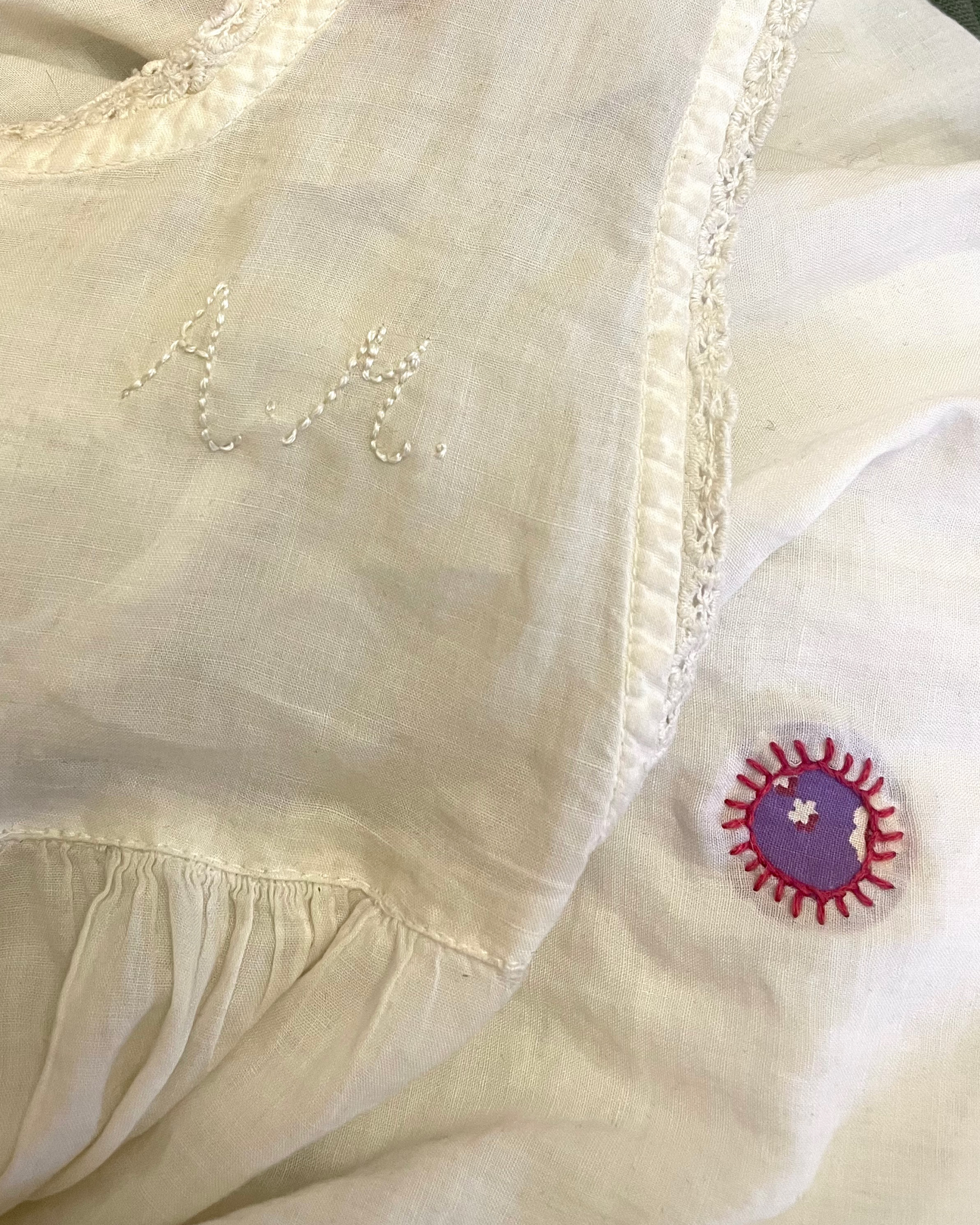 Hand Embroidery for Evan Joan Repair