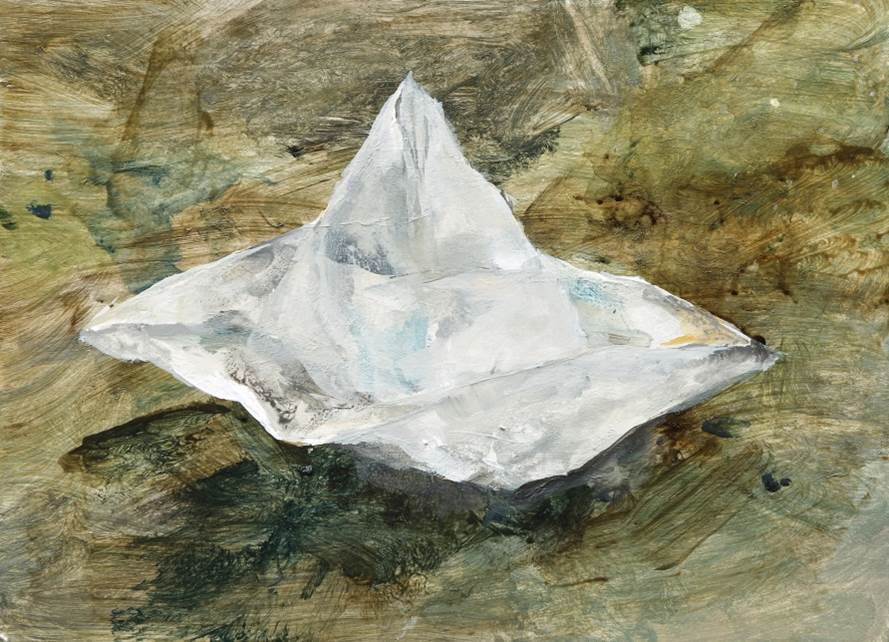 닻 color on Korean paper 24x33cm 2014