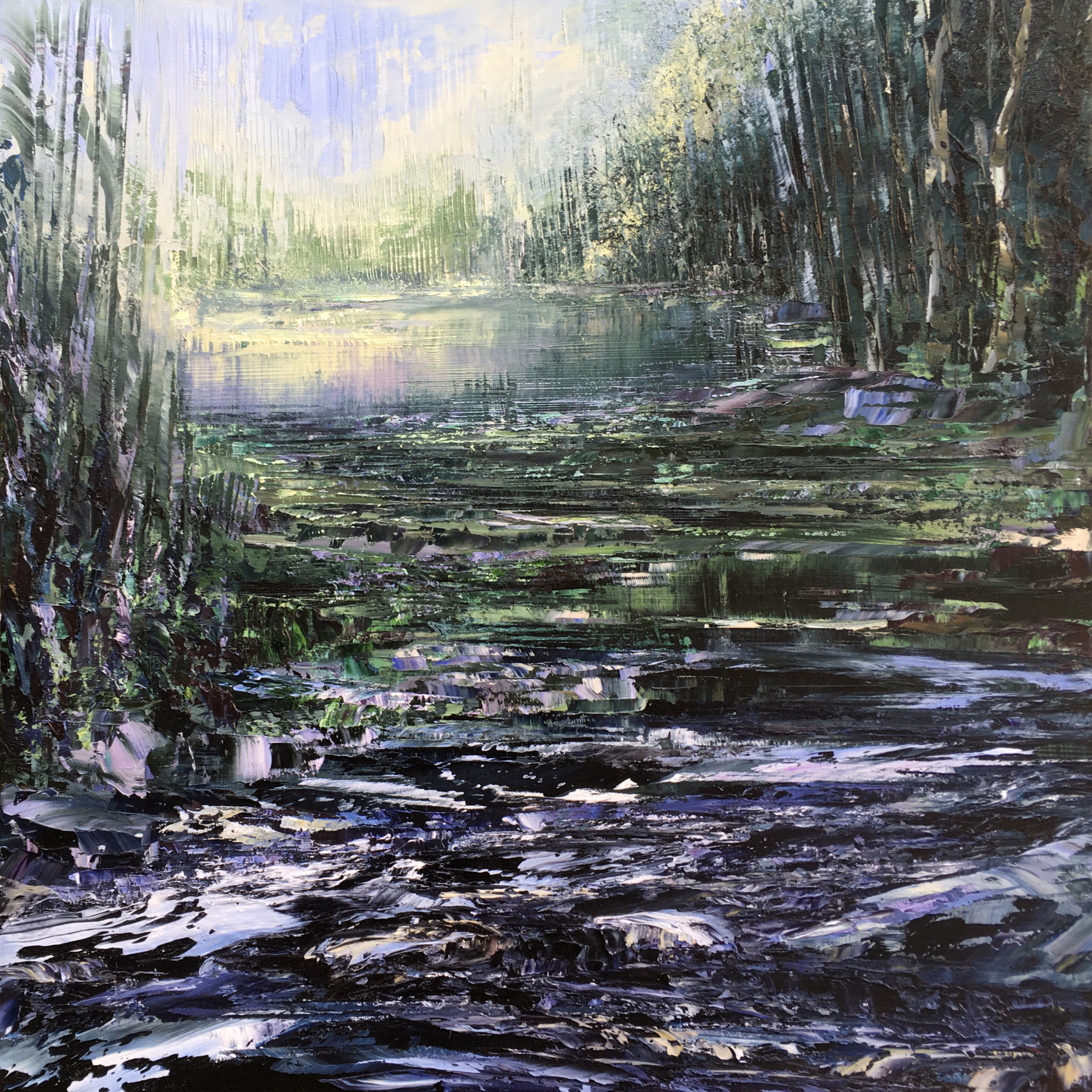 Sleep A Long Dream Never To Be Buried (47/48) Oil on canvas