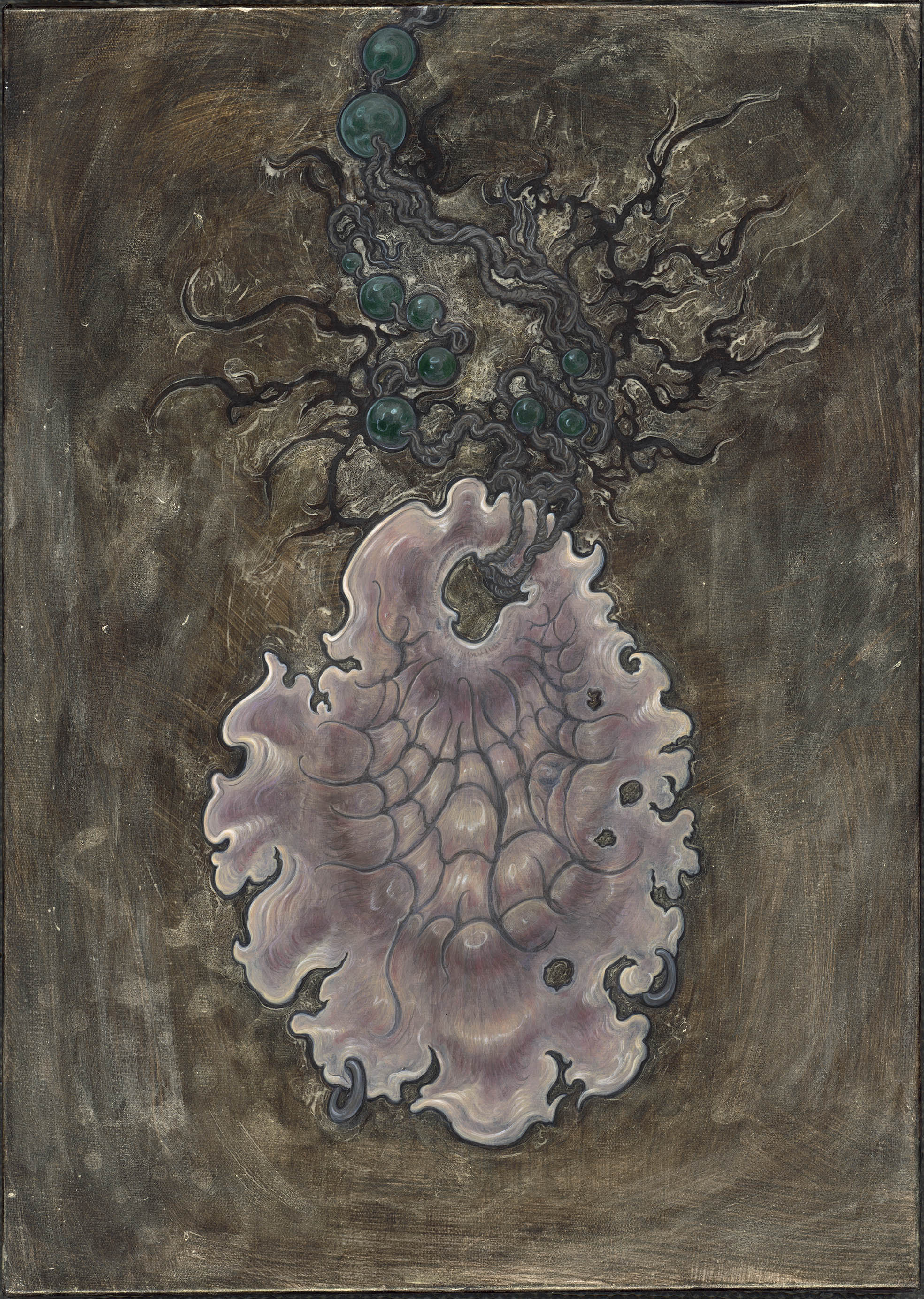 "Soft Power Tools 2  軟力刃2" , 50 x 70 cm, acrylic on canvas 