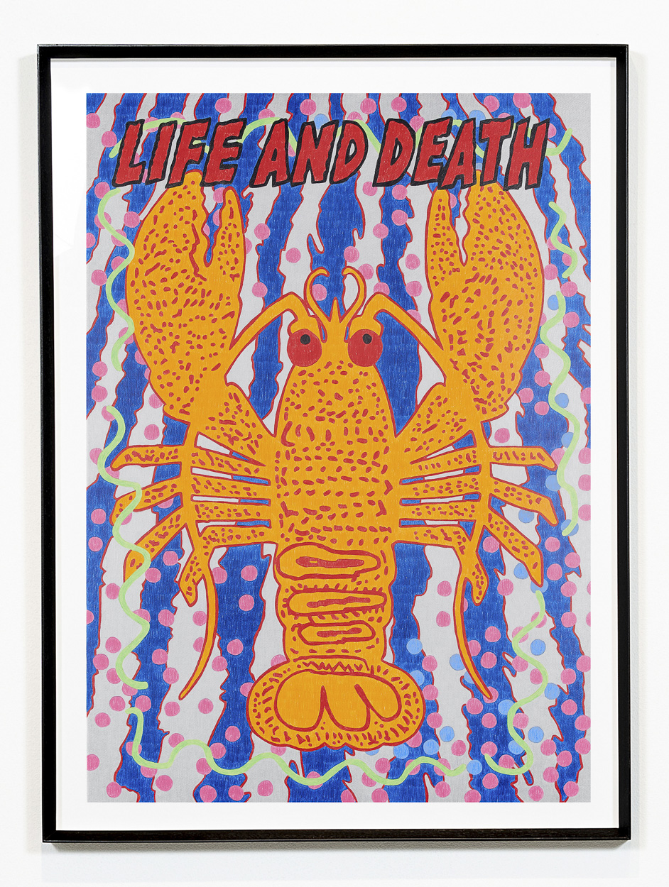 Life And Death, 2020. pencil on paper. 80cm x 55cm