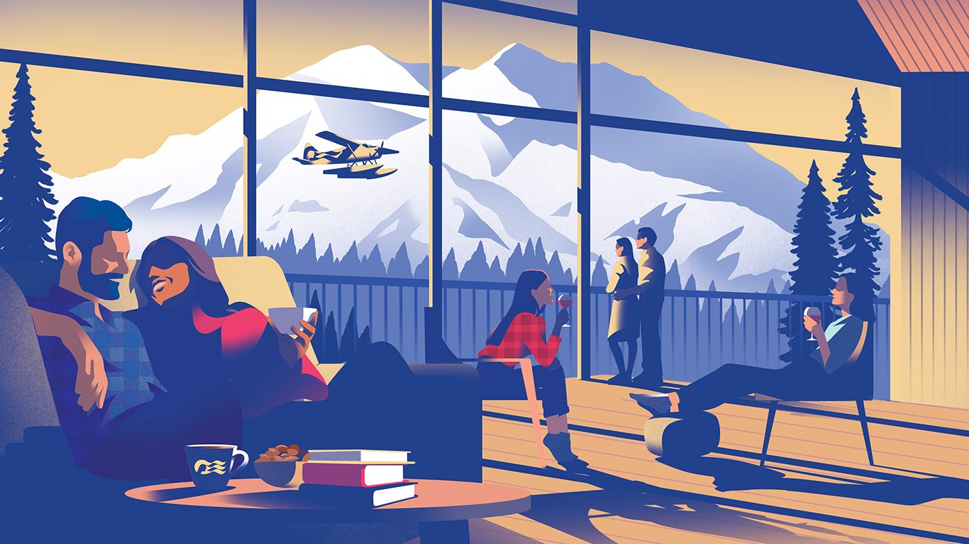 Princess Cruises Illustrations