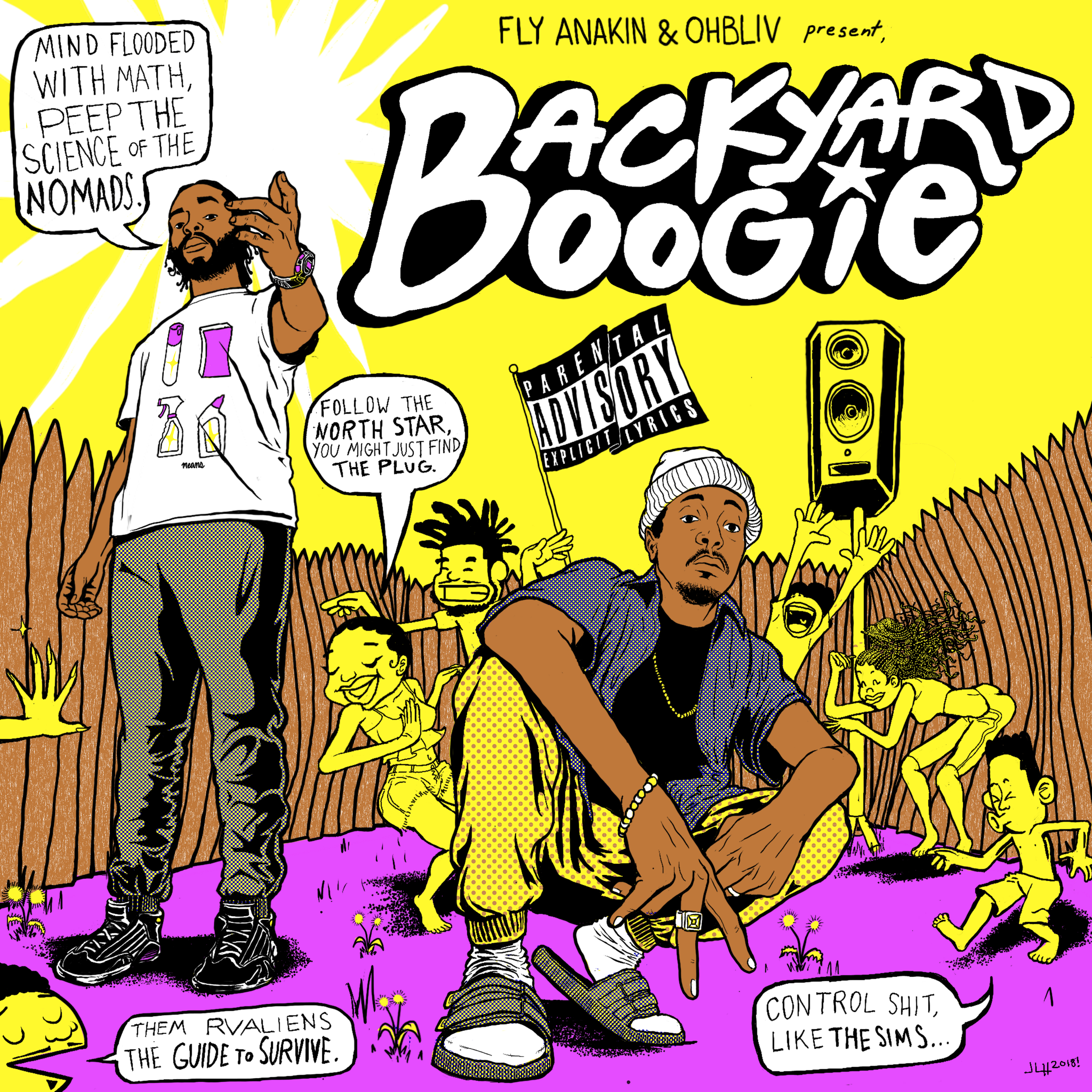 Fly Anakin & Ohbliv - Backyard Boogie (LP)