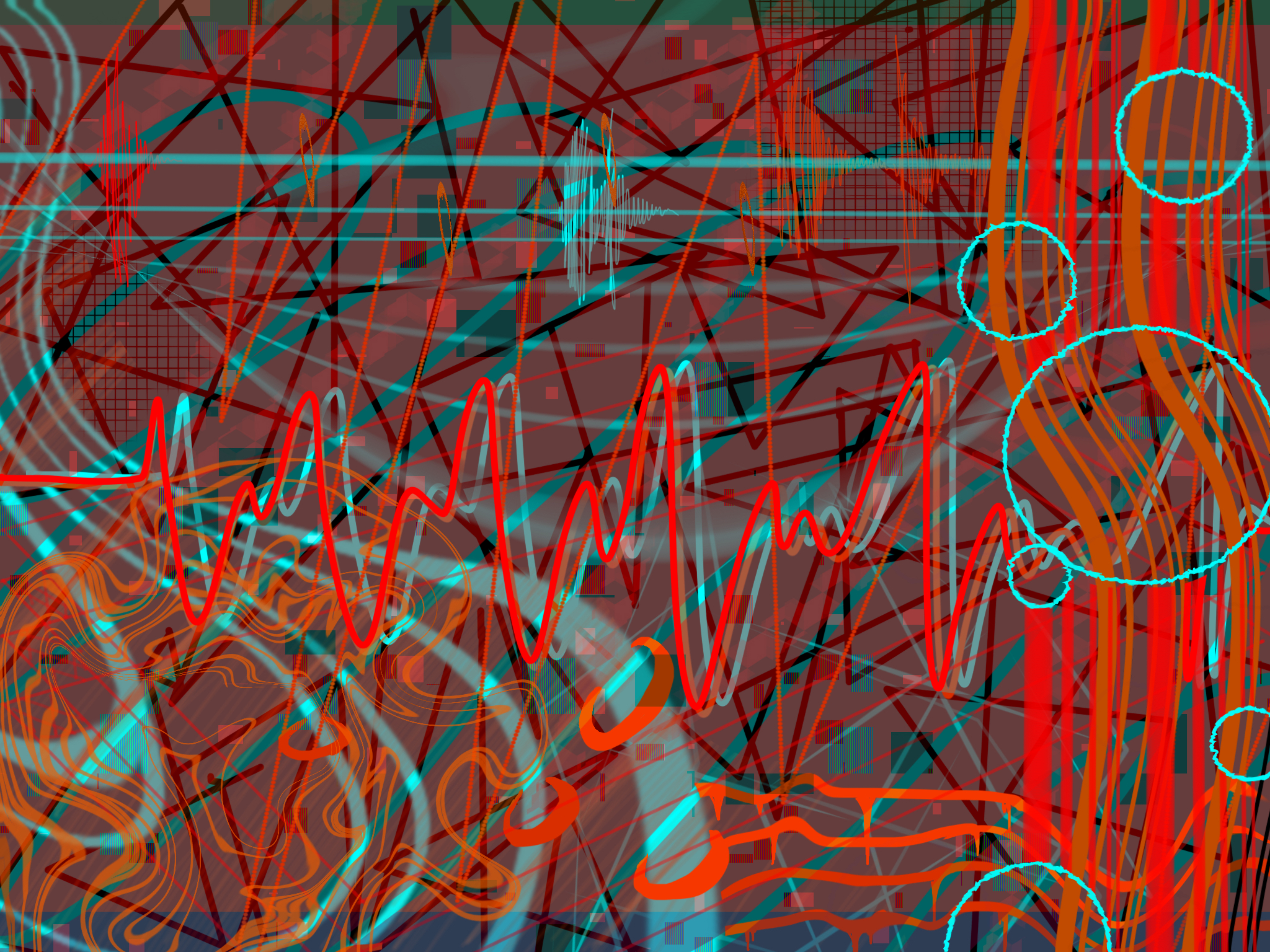 Xiadani Espinoza, Abstract Emotion Poster, 2020