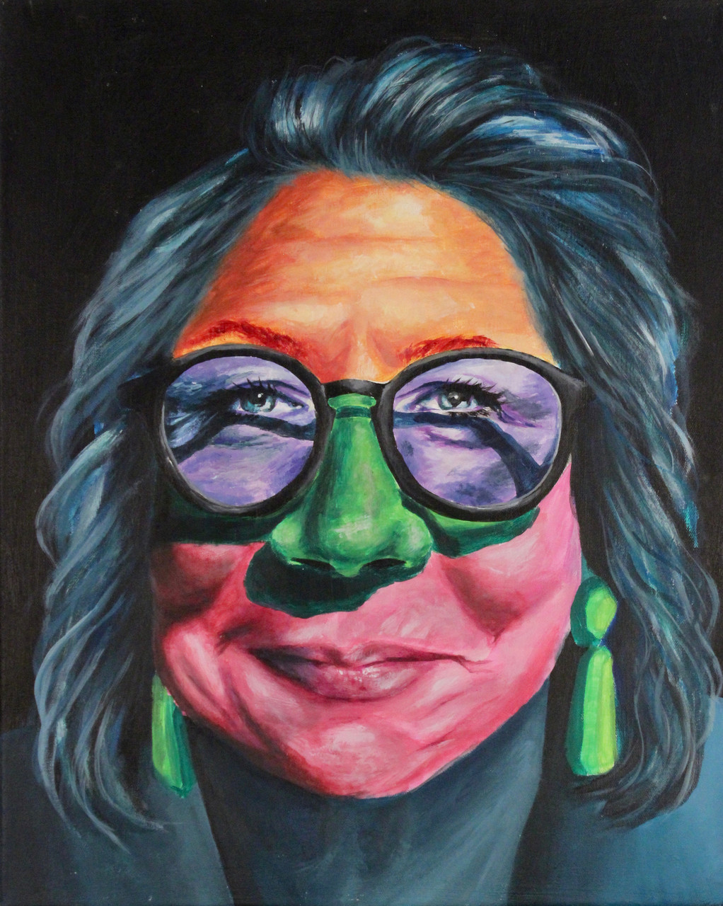 CONLEY COLOR 2020acrylic paint on canvas, 16 x 20 in 2020 Scholastic Art Award: Gold Key