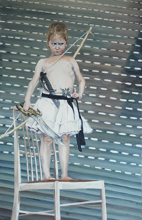 warrior, 2006, 155x100cm
