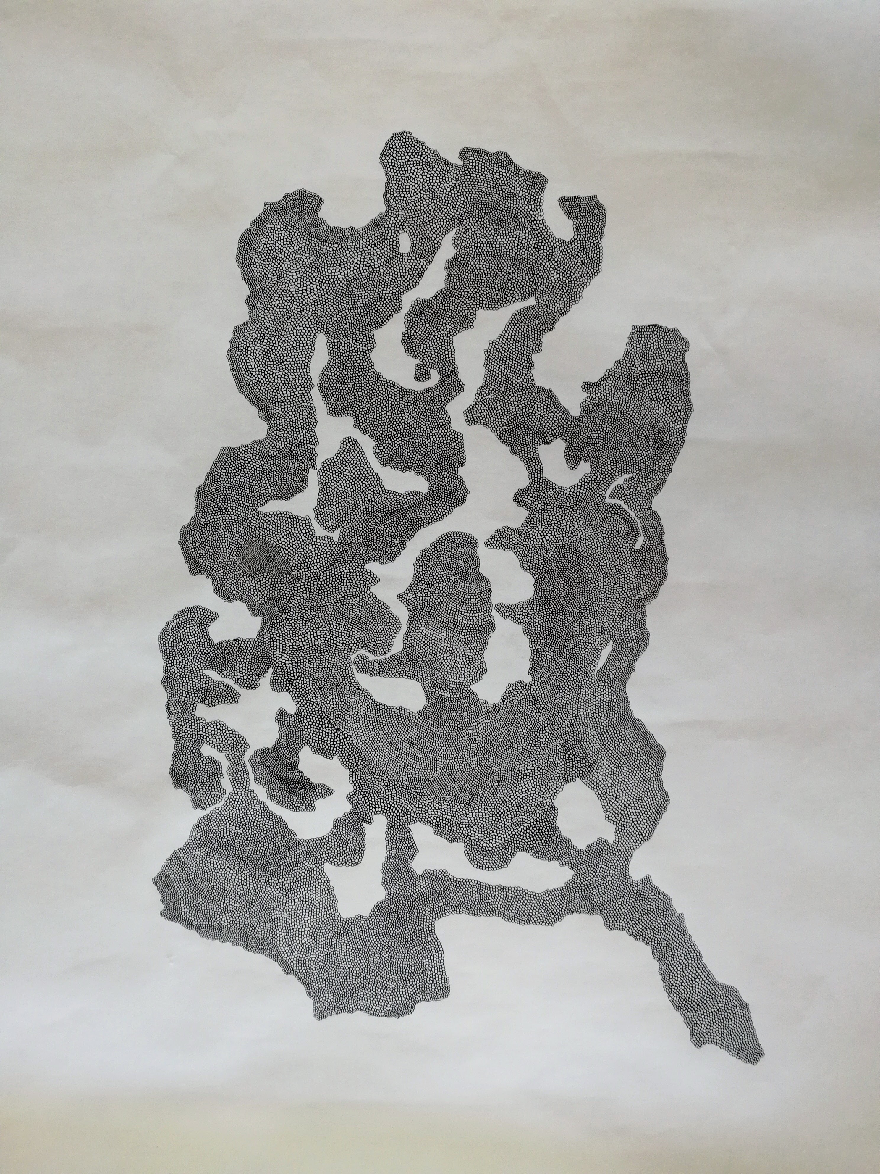 How do Communities form? 2022-23. Fineliner on paper. 53x37cm.
