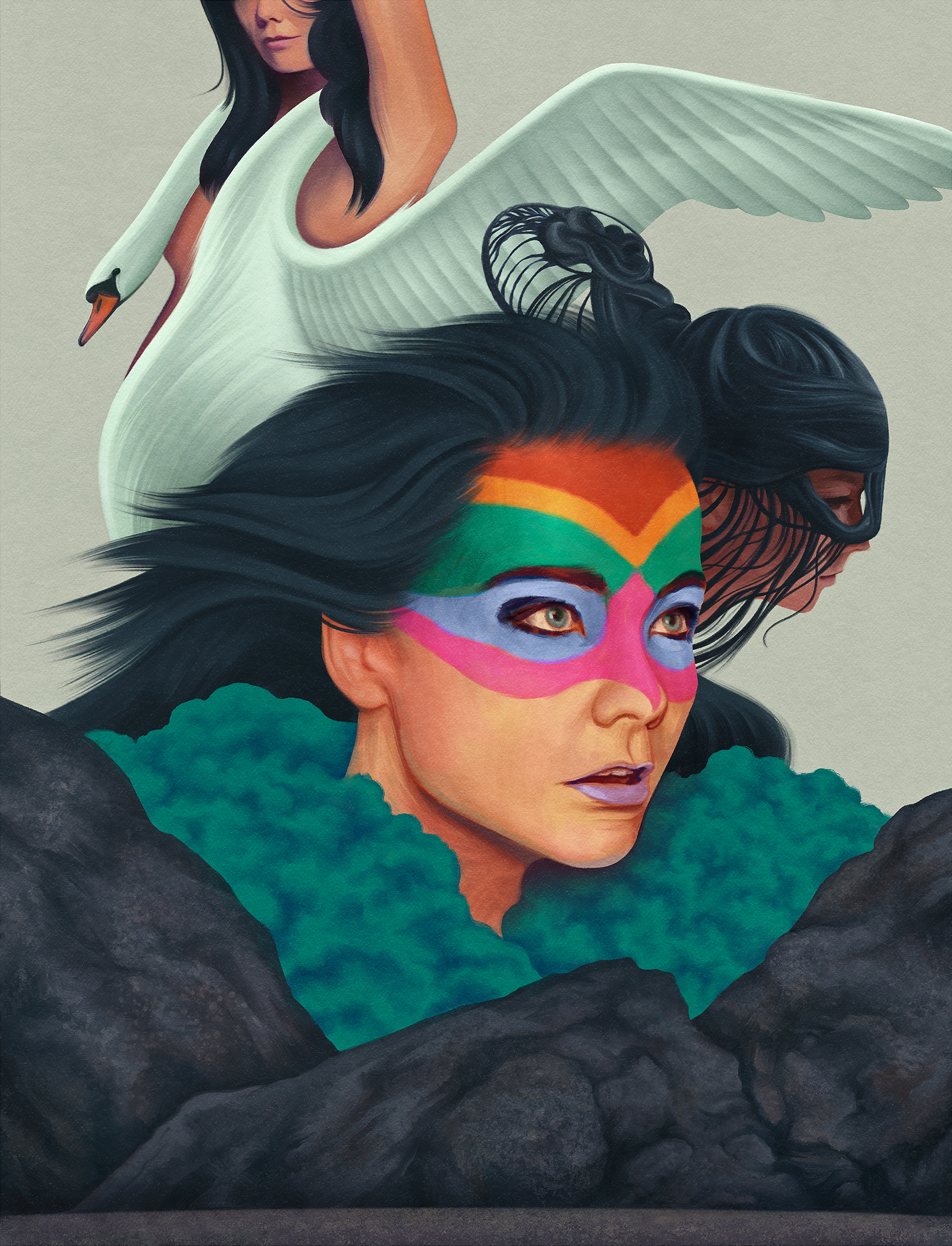 (A small selection of Björk's memorable 2000s looks) Nature has always occupied a central place in Björk's poetics and aesthetics, but also in her fashion