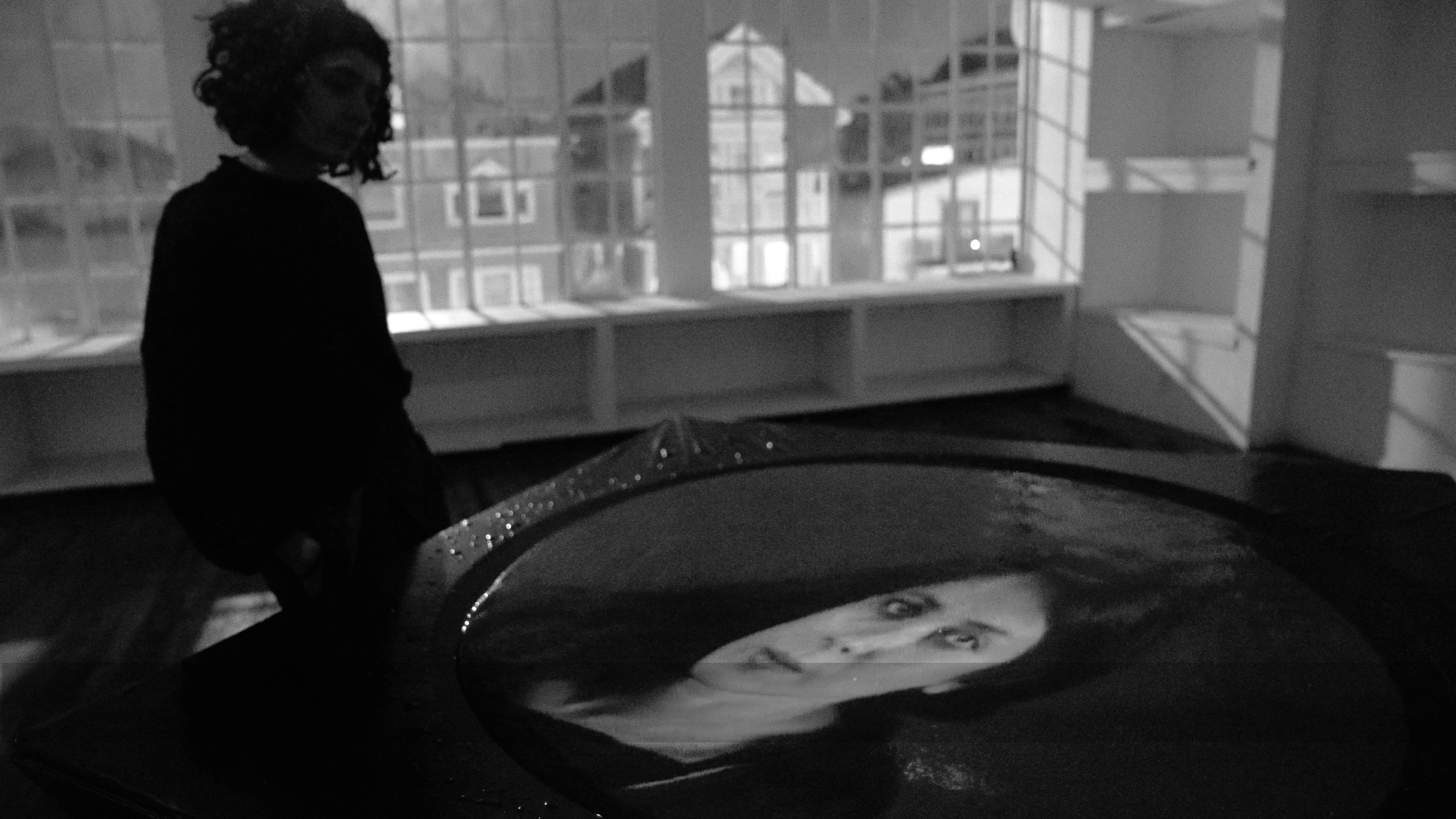 Traveling By WaterA sculpture and video installation. In conversation with Mazen, Remi Alkhiami, Somar Krekar, and Yaman Albaker, four individuals from Syria now living in Germany, discussing the conflation of identity the term refugee brings.