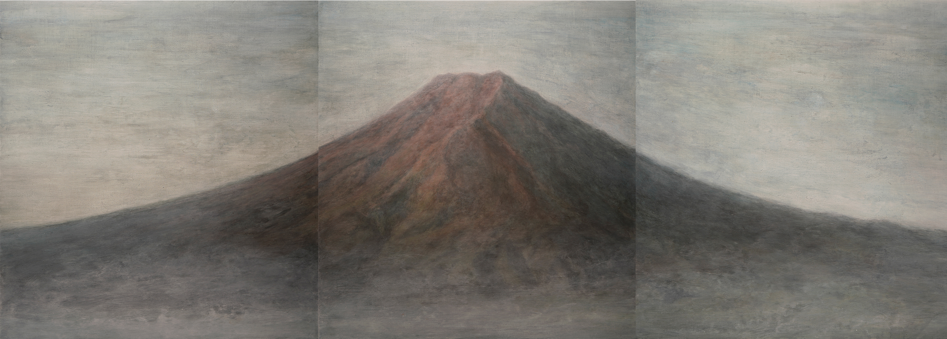 不盡 Fujin, 240×90cm, Acrylic on board, 2023