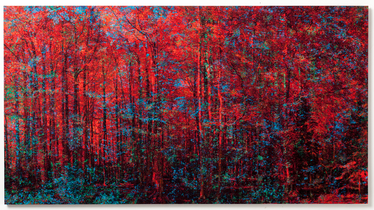 "Dreams that you dream", rouge, 120x65,5cm - 2021