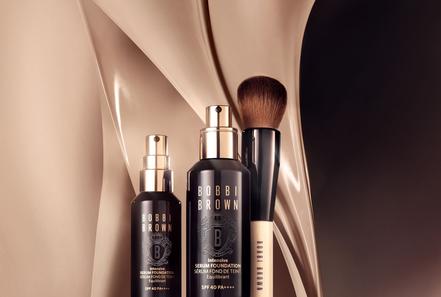 KMA stylist Rachel Haas styles Bobbi Brown Intensive Serum Foundation Duo 