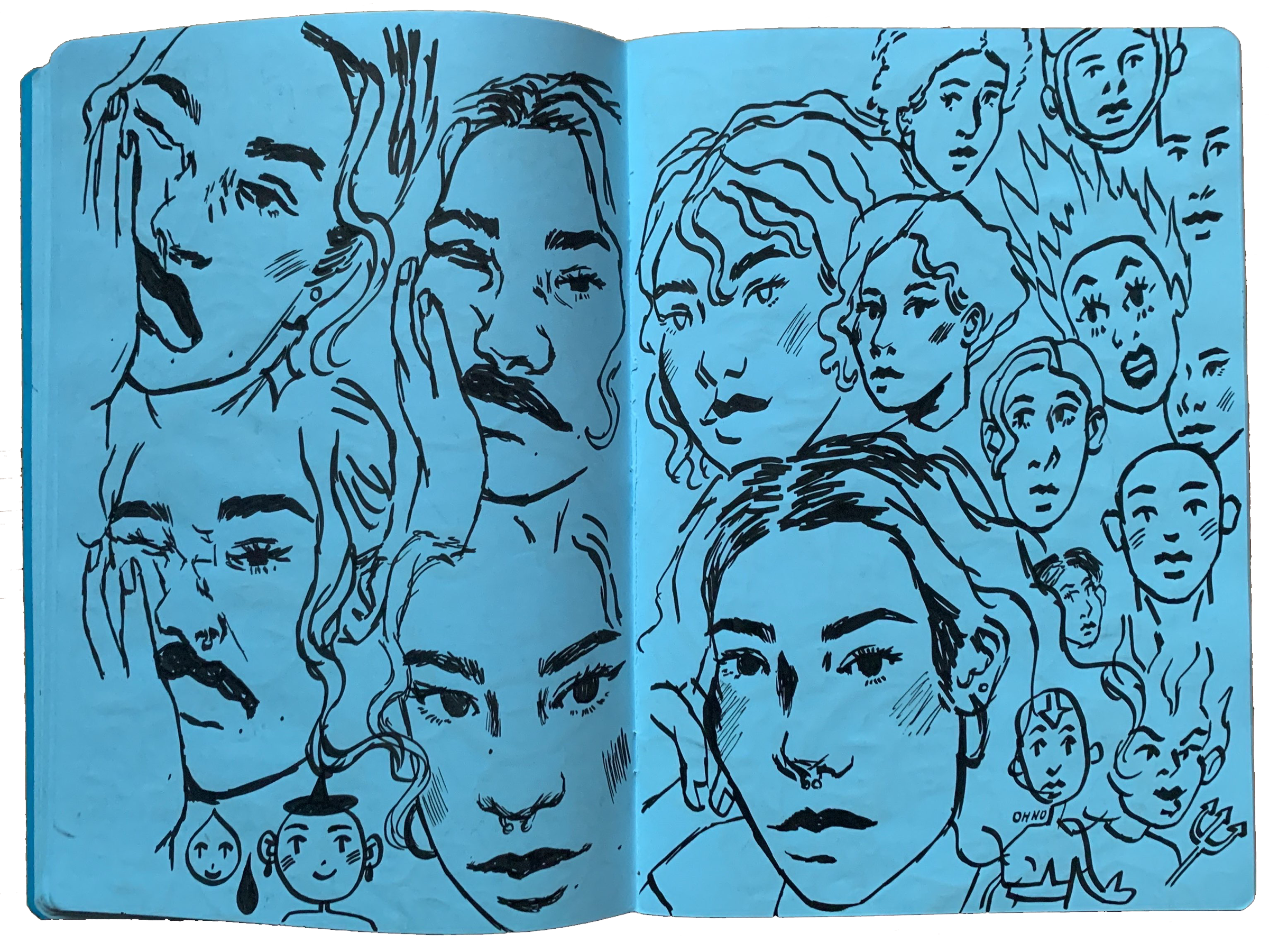 ballpoint on paper, spring 2019