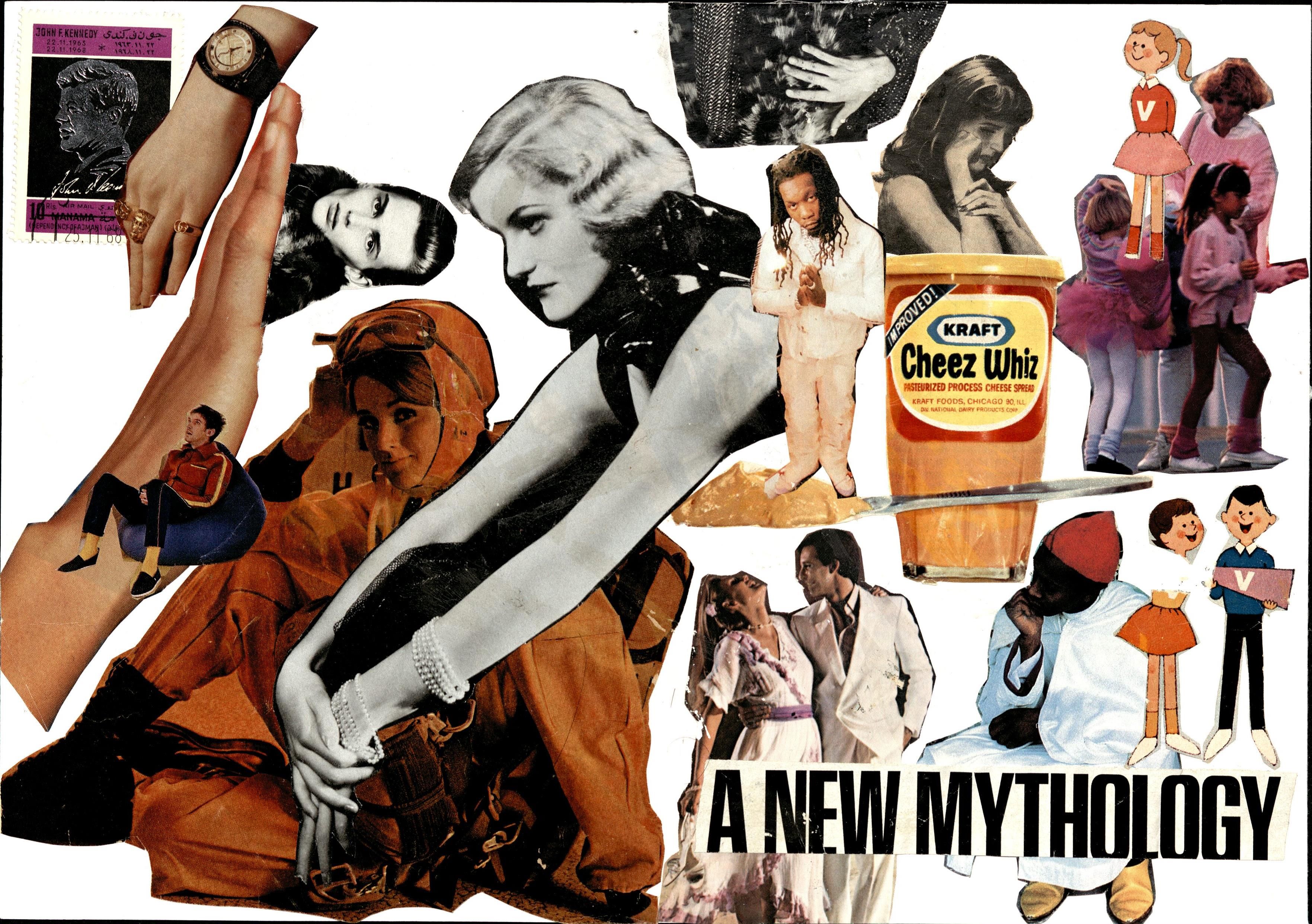 "A New Mythology", collage (2021)